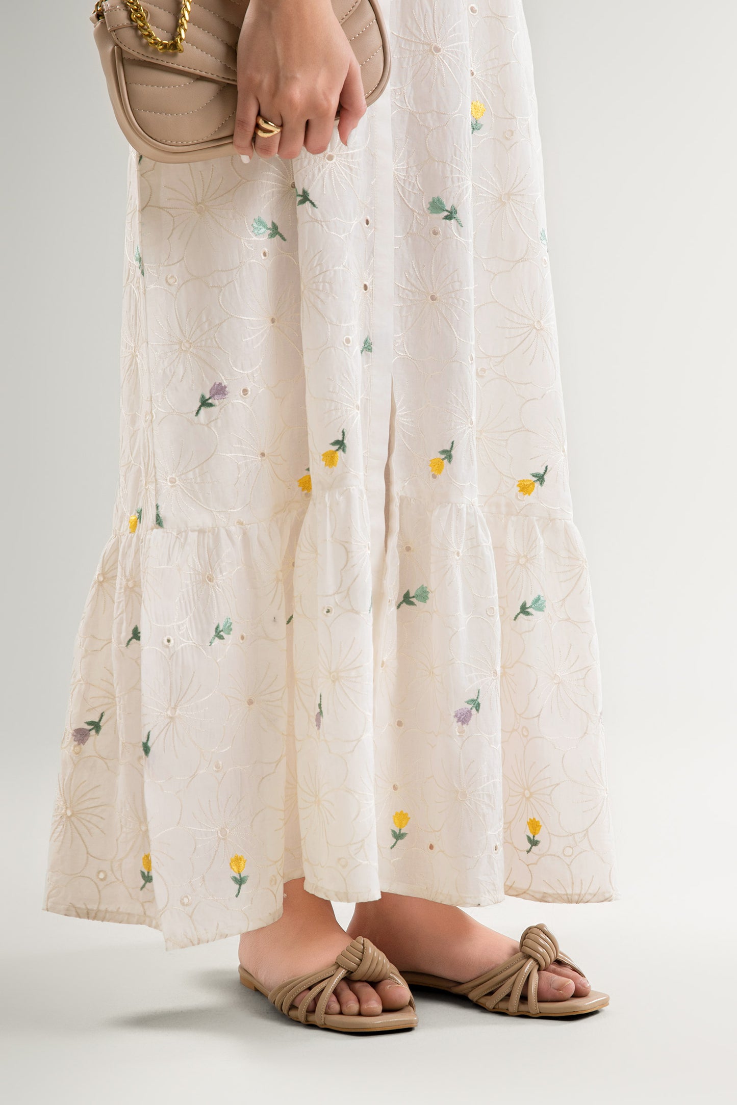 Embroidered Lawn Dress