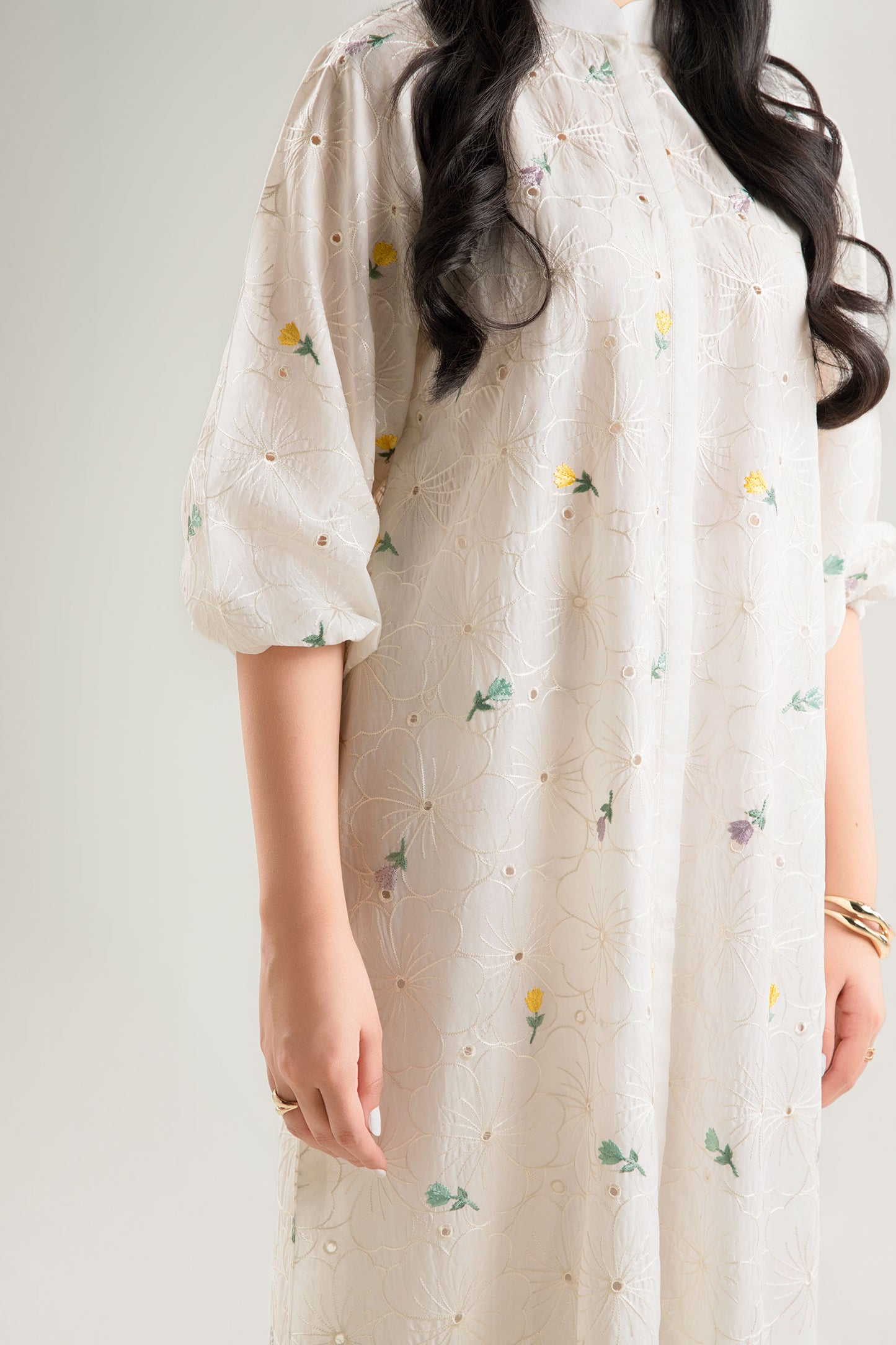 Embroidered Lawn Dress