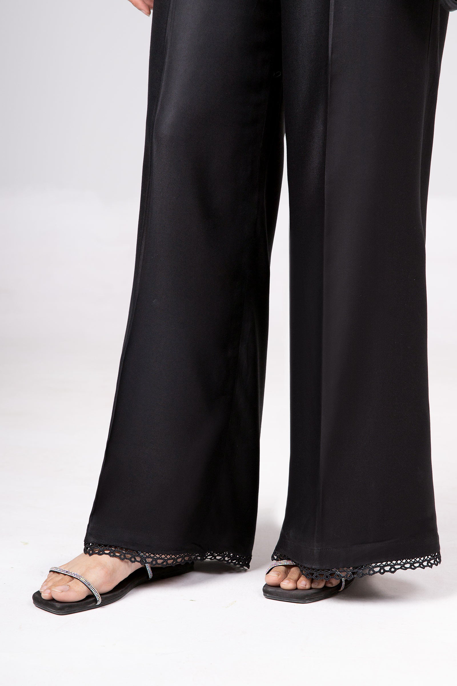 Dyed Viscose Trouser