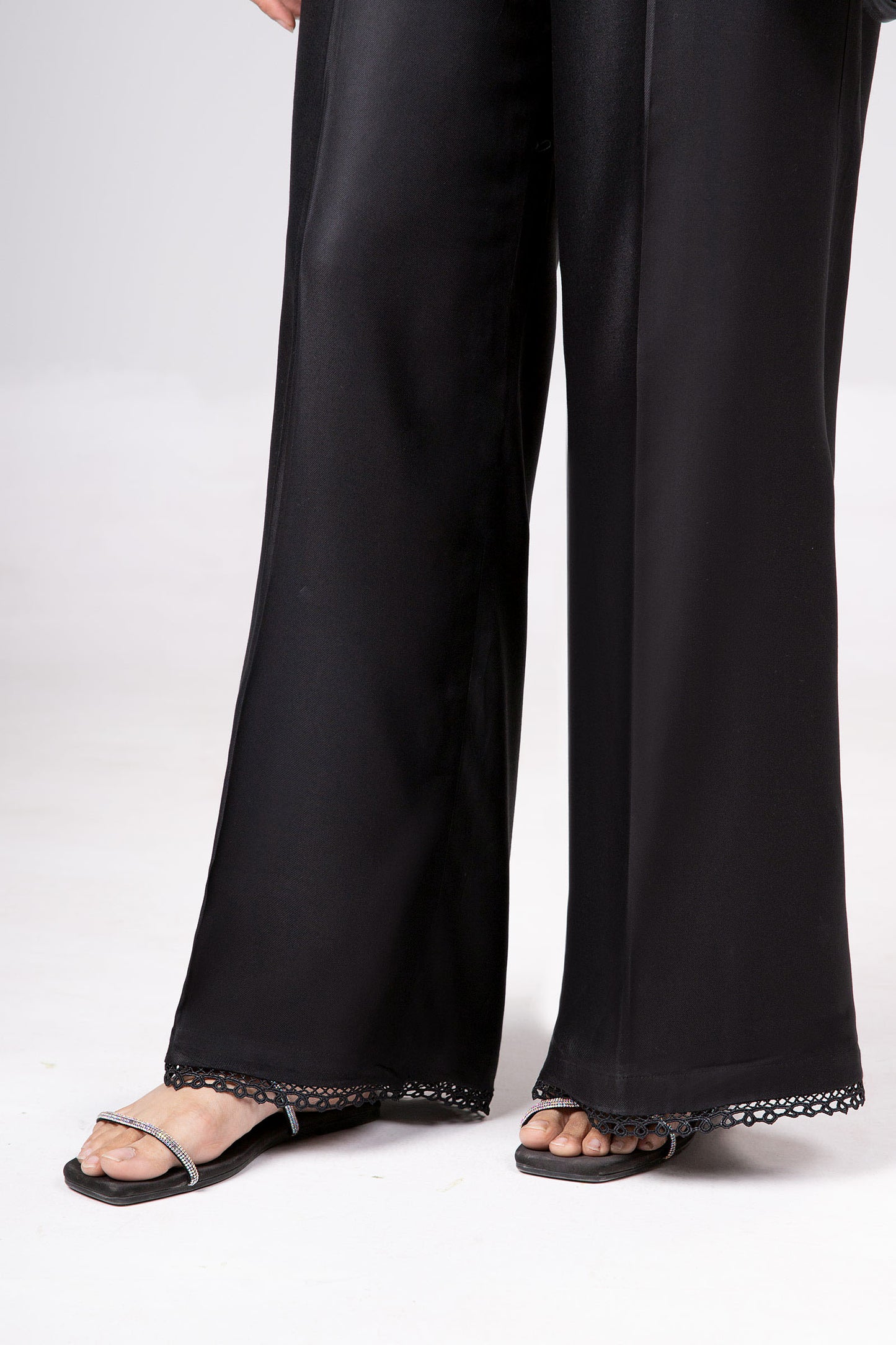 Dyed Viscose Trouser