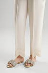 Embroidered Viscose Trouser
