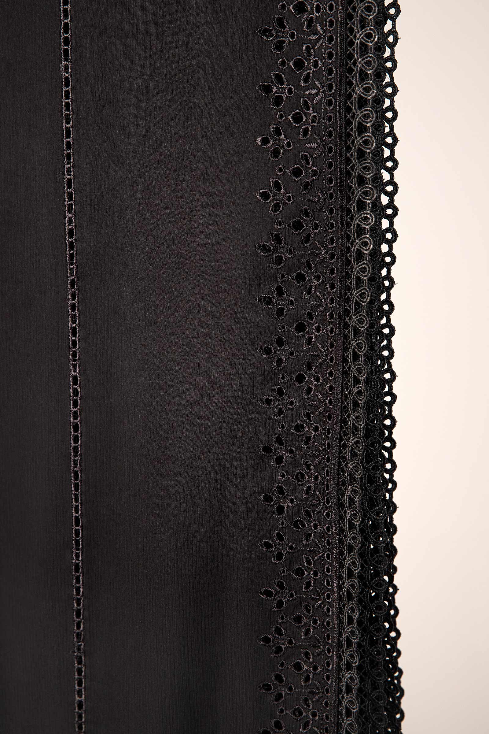 Embroidered Chiffon Dupatta