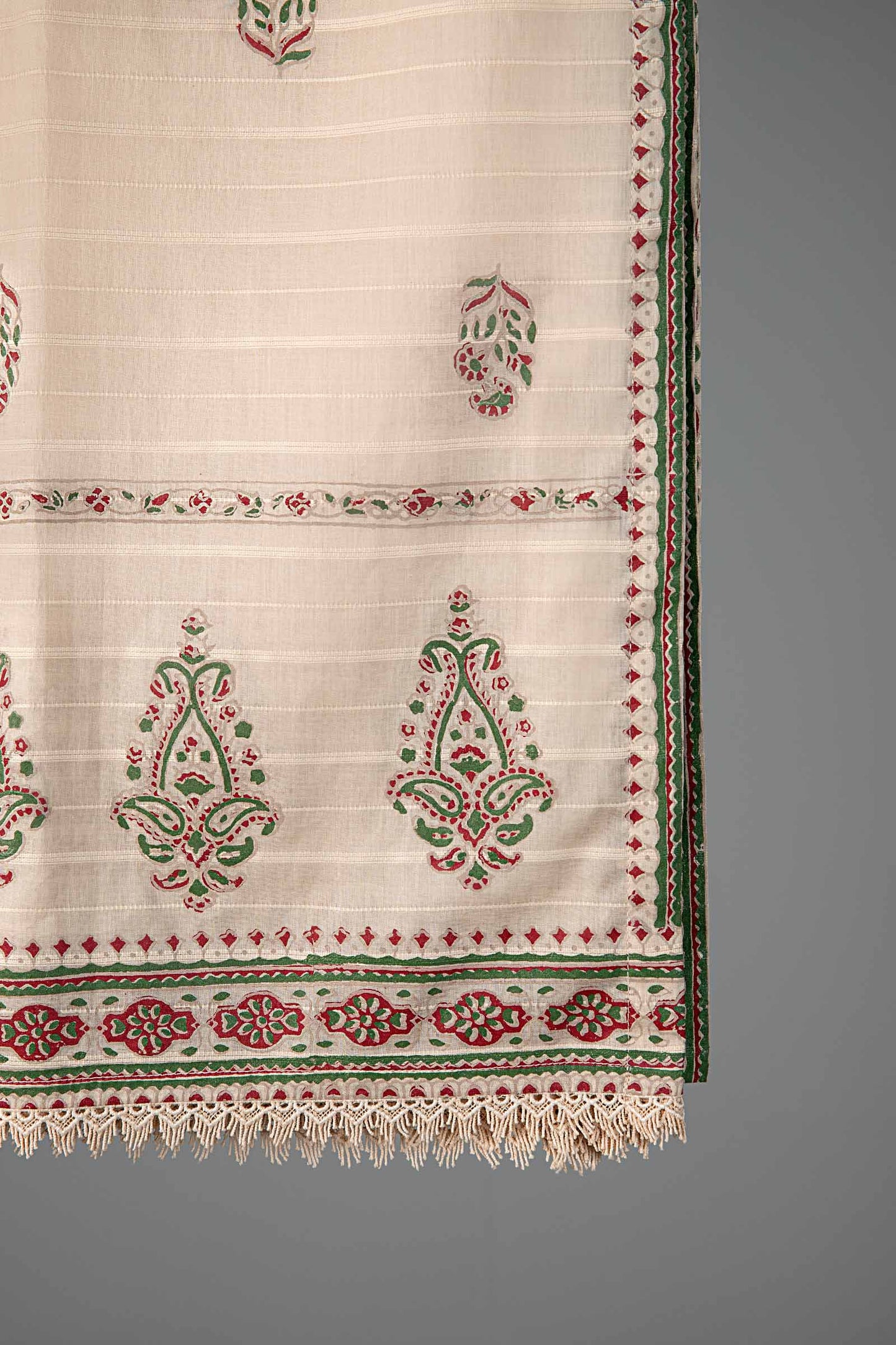 Printed Textured Voile Dupatta