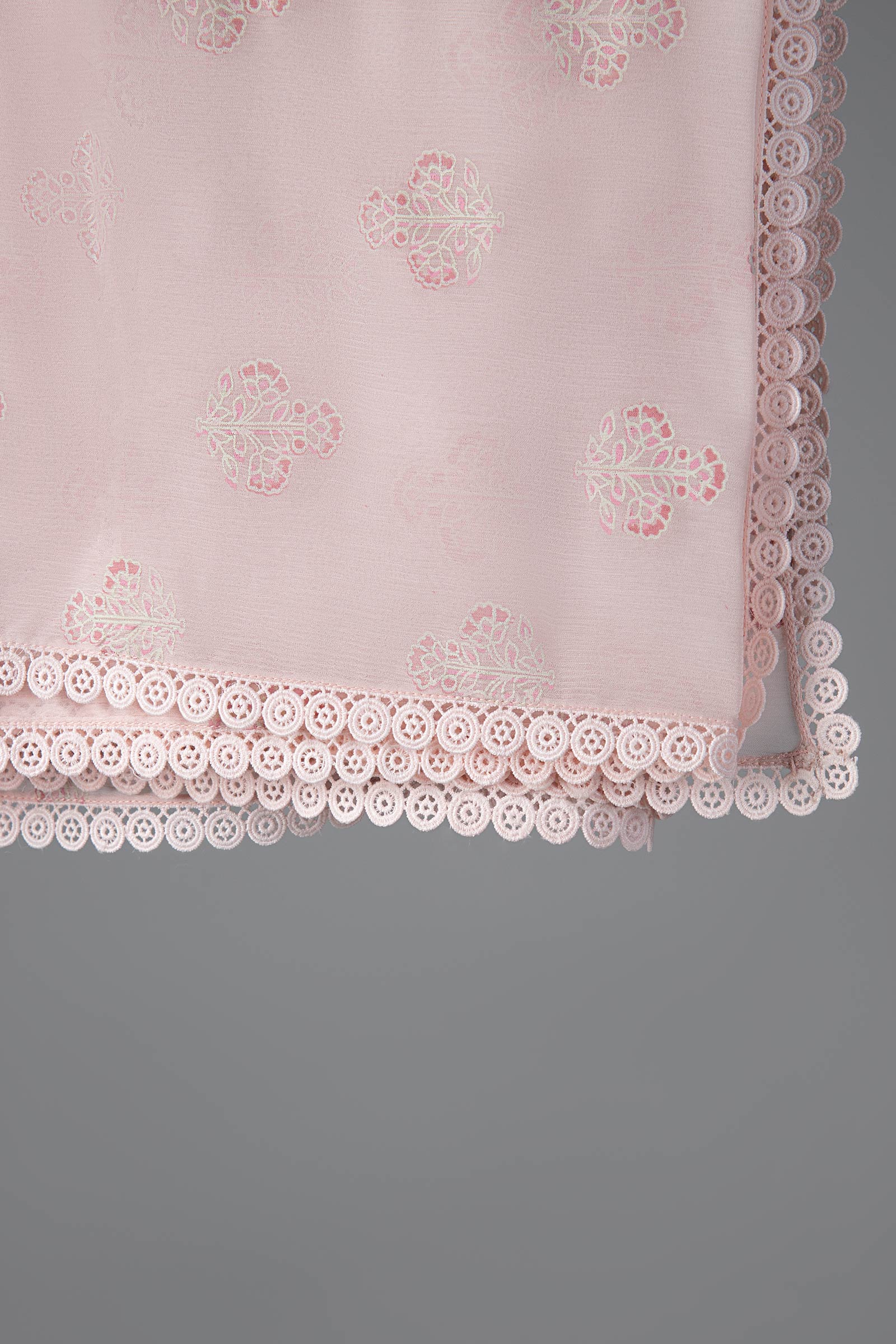 Printed Bamber Chiffon Dupatta