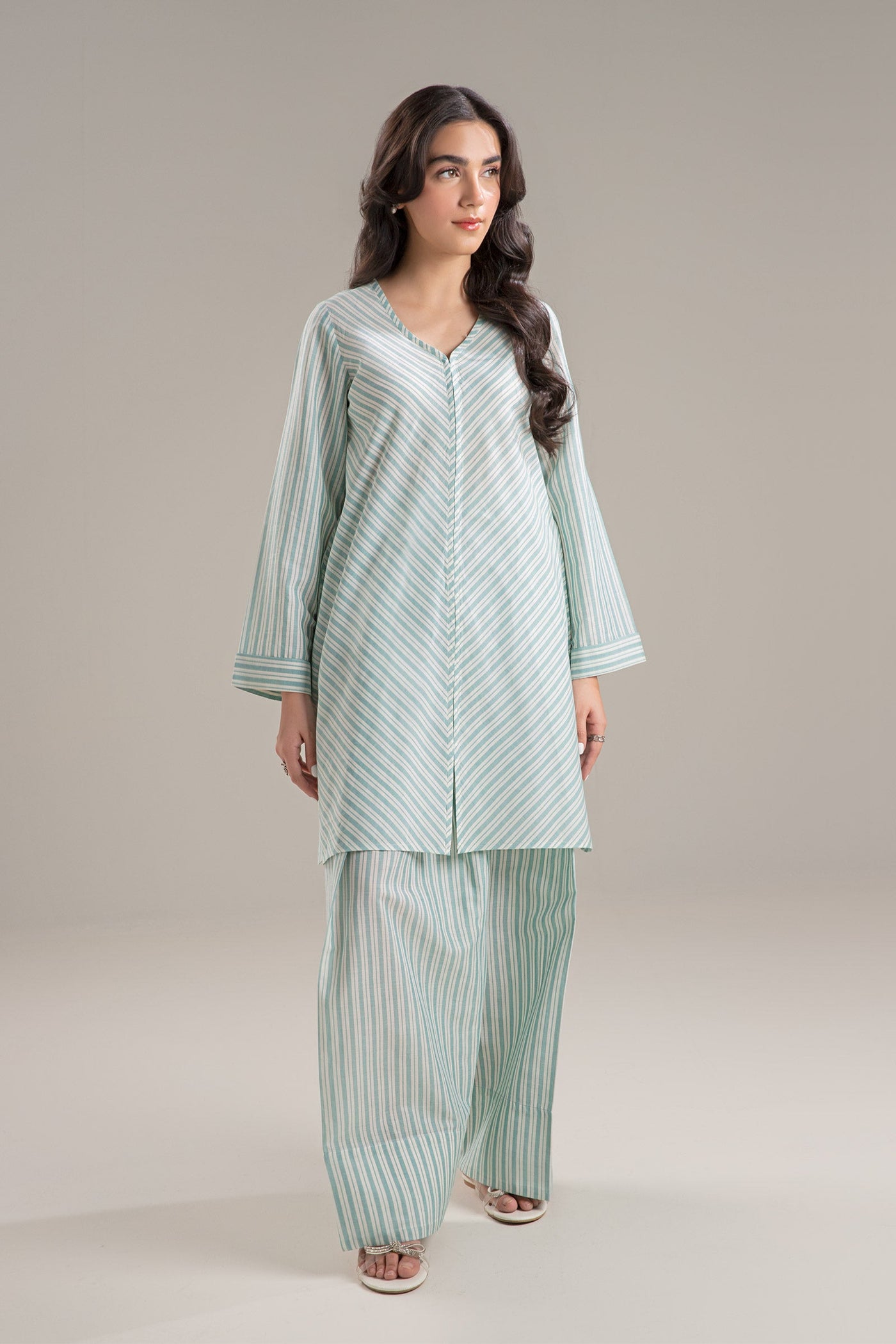 2 Pc Yarn Dyed Suit