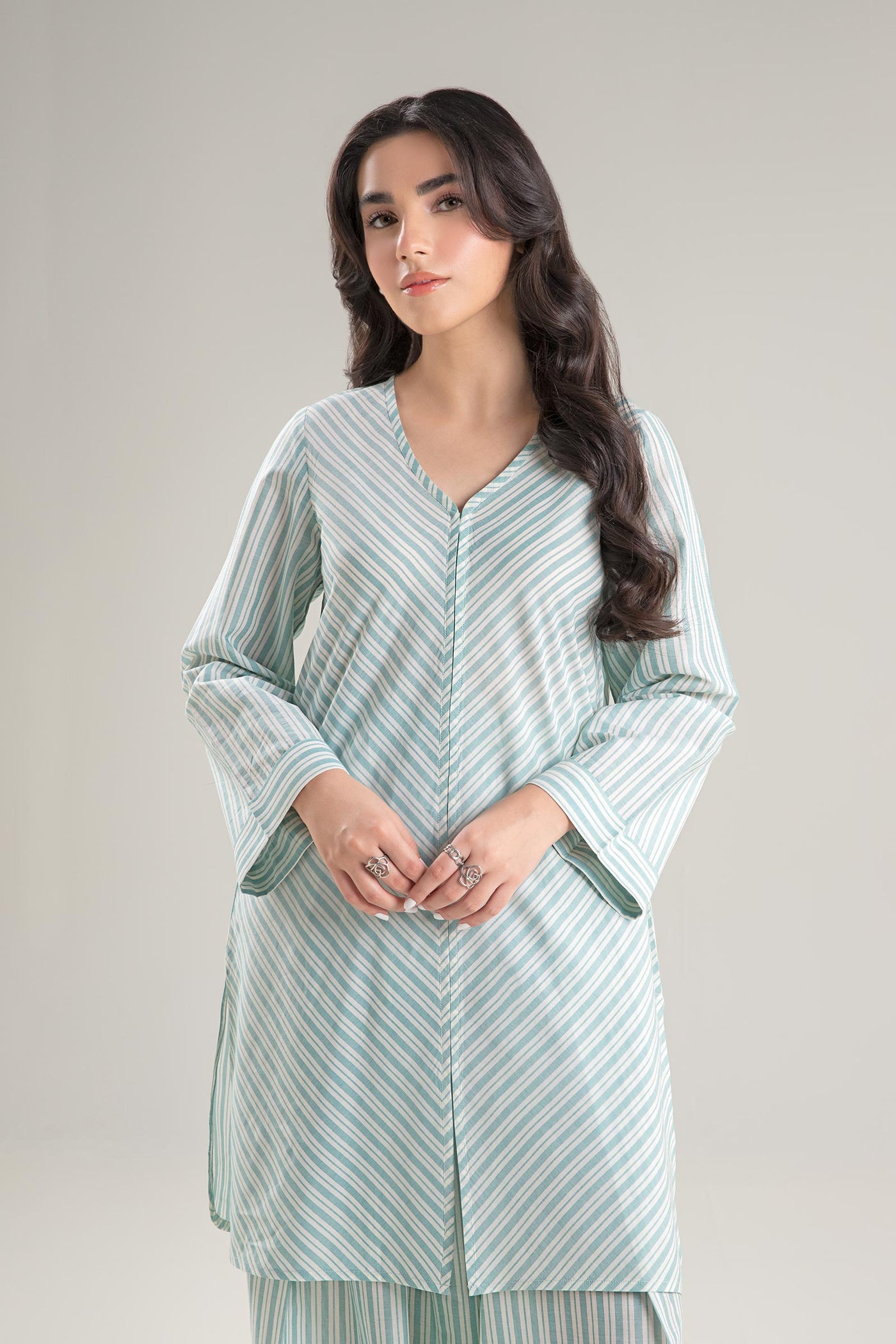2 Pc Yarn Dyed Suit