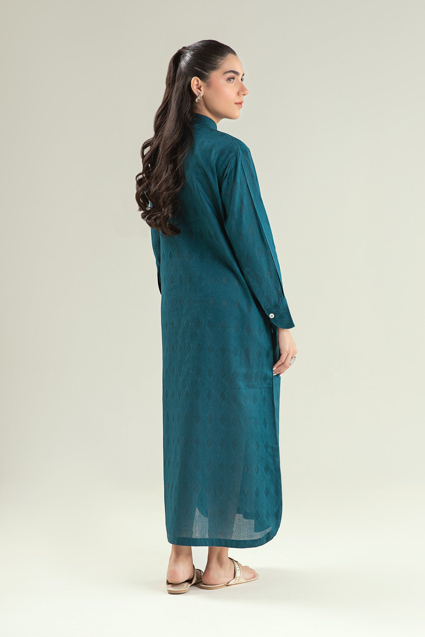 Dyed Textured Shirt | MB-CS25-39