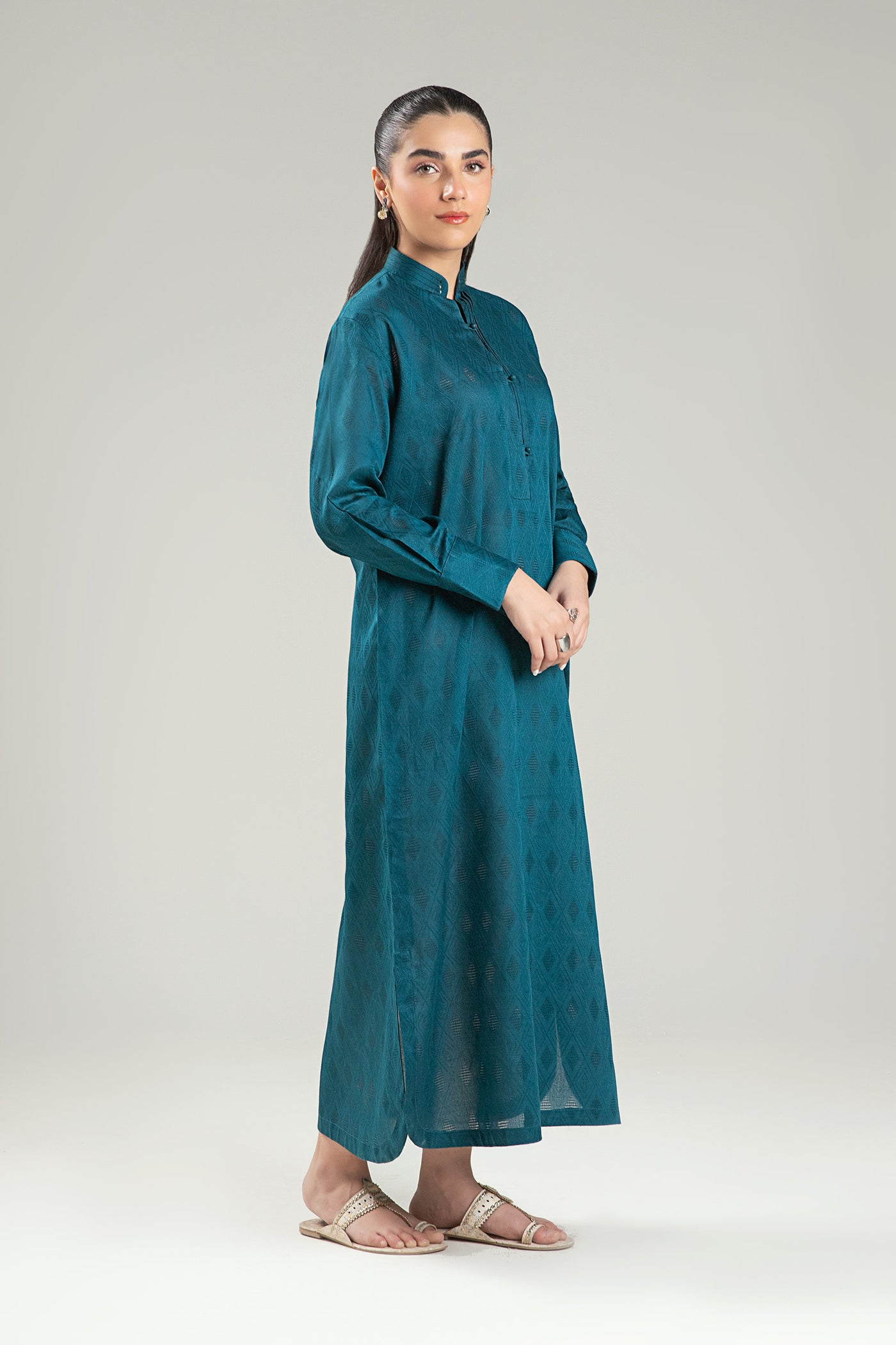 Dyed Textured Shirt | MB-CS25-39