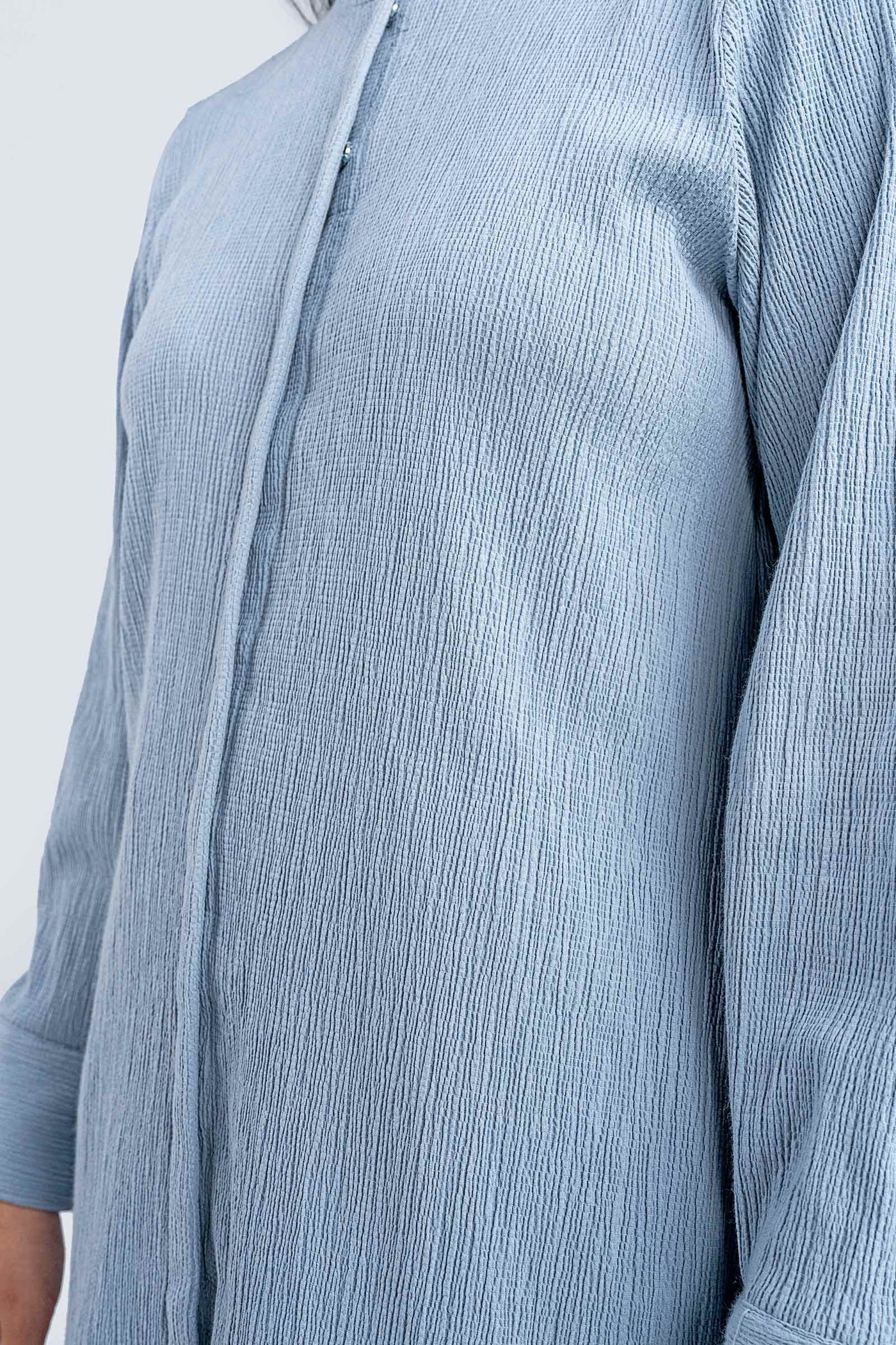 2 Pc Dyed Seersucker Suit