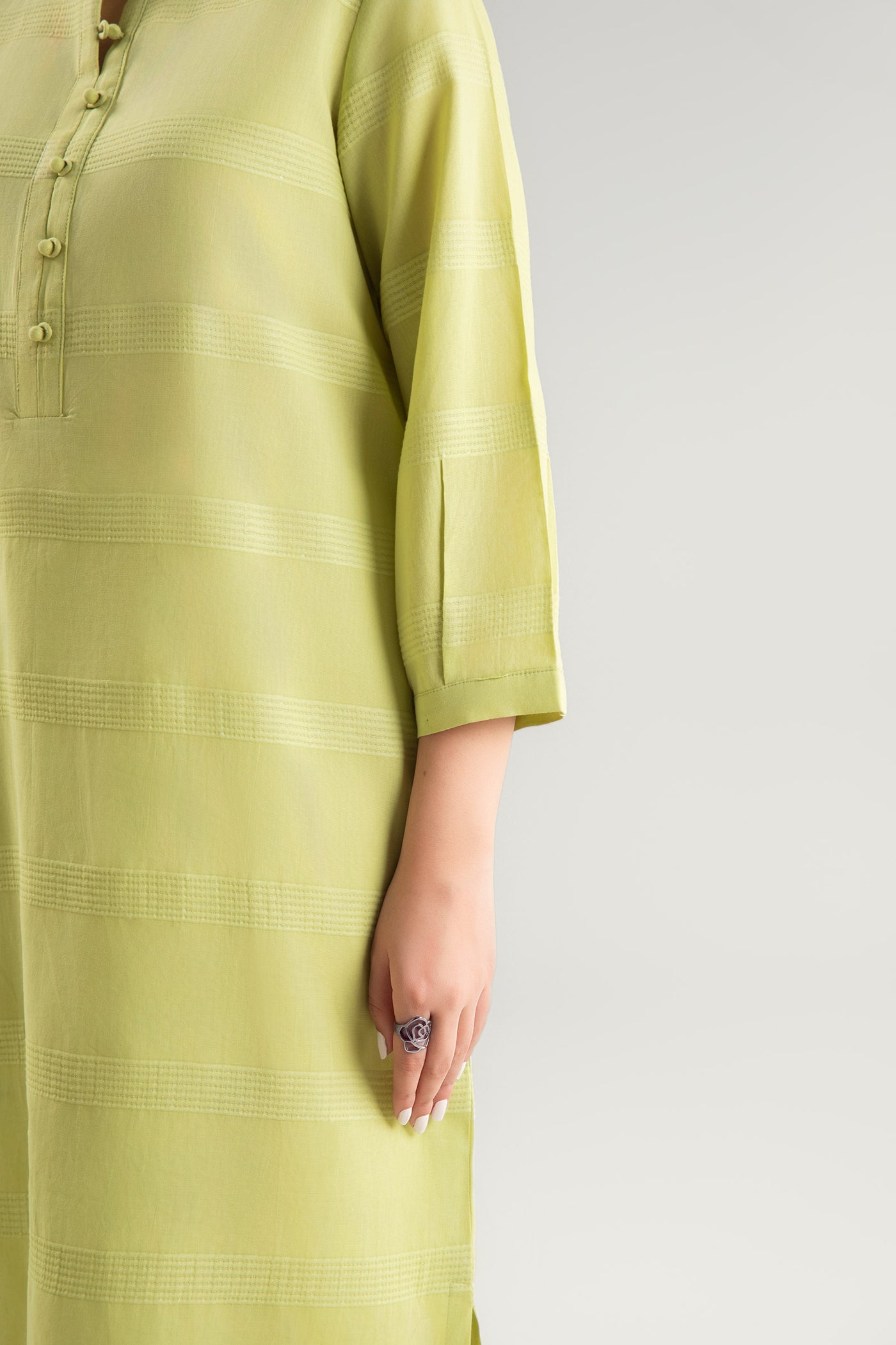 Dyed Textured Tunic