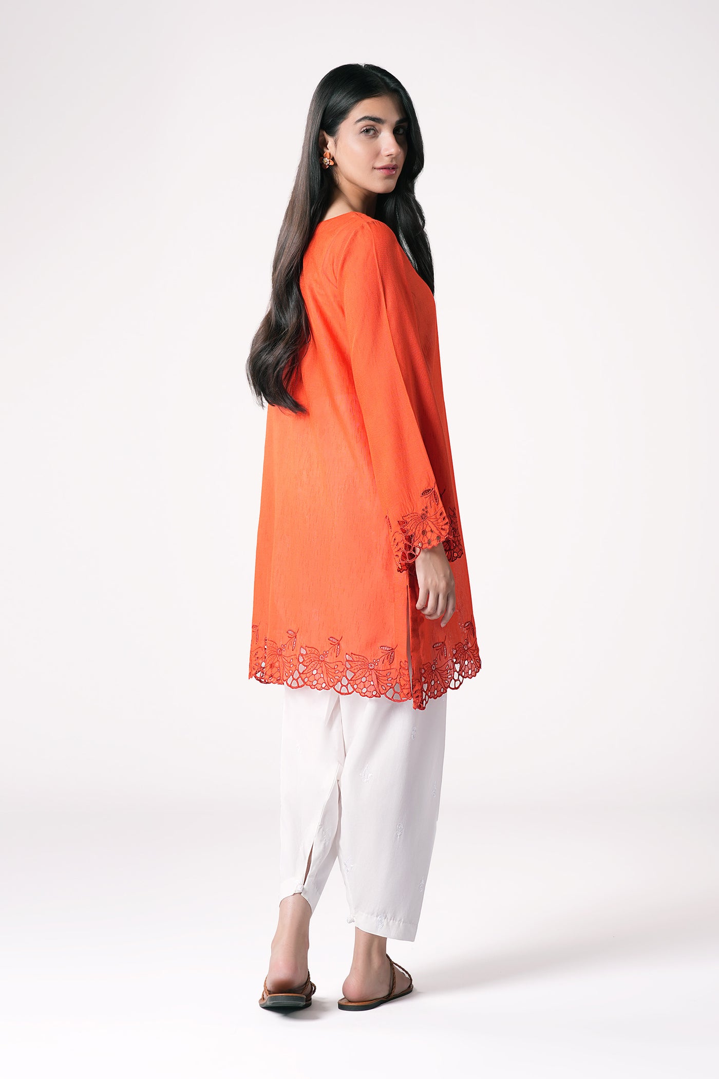 Embroidered Karandi Shirt