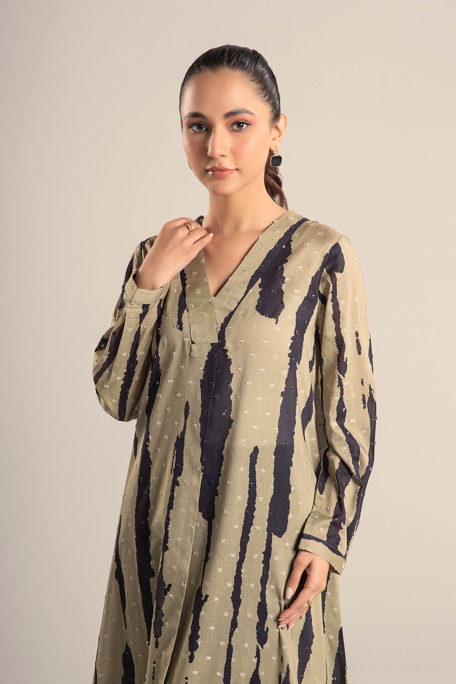 Printed Brochia Tunic