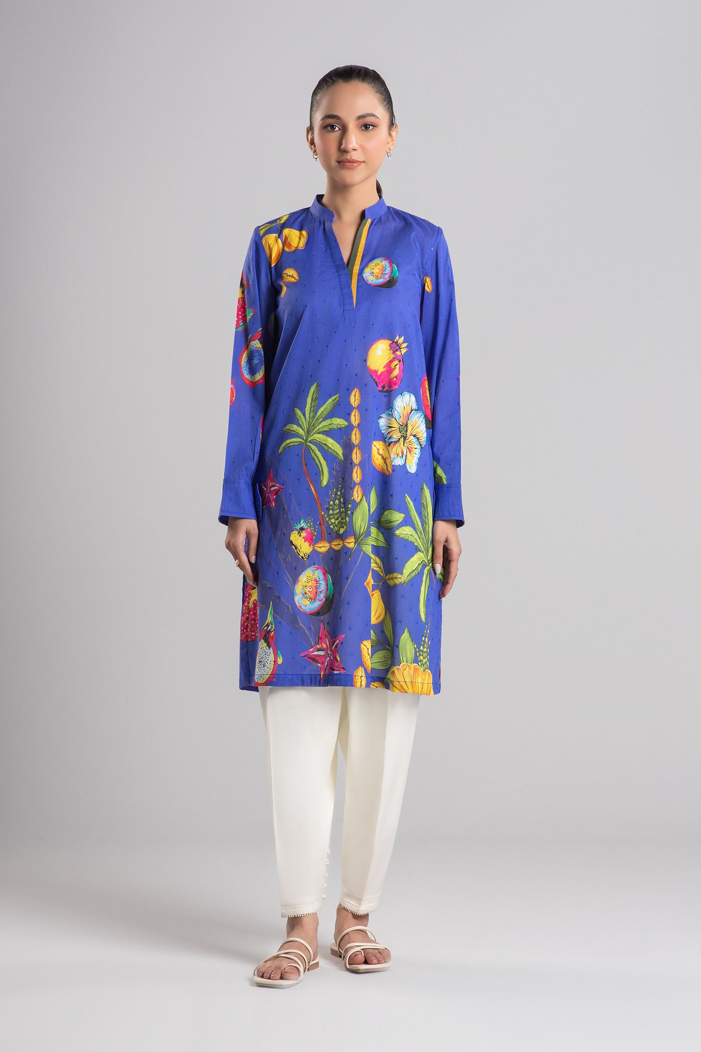 Printed Brochia Shirt