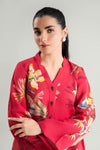 2 Pc Printed Jacquard Viscose Suit