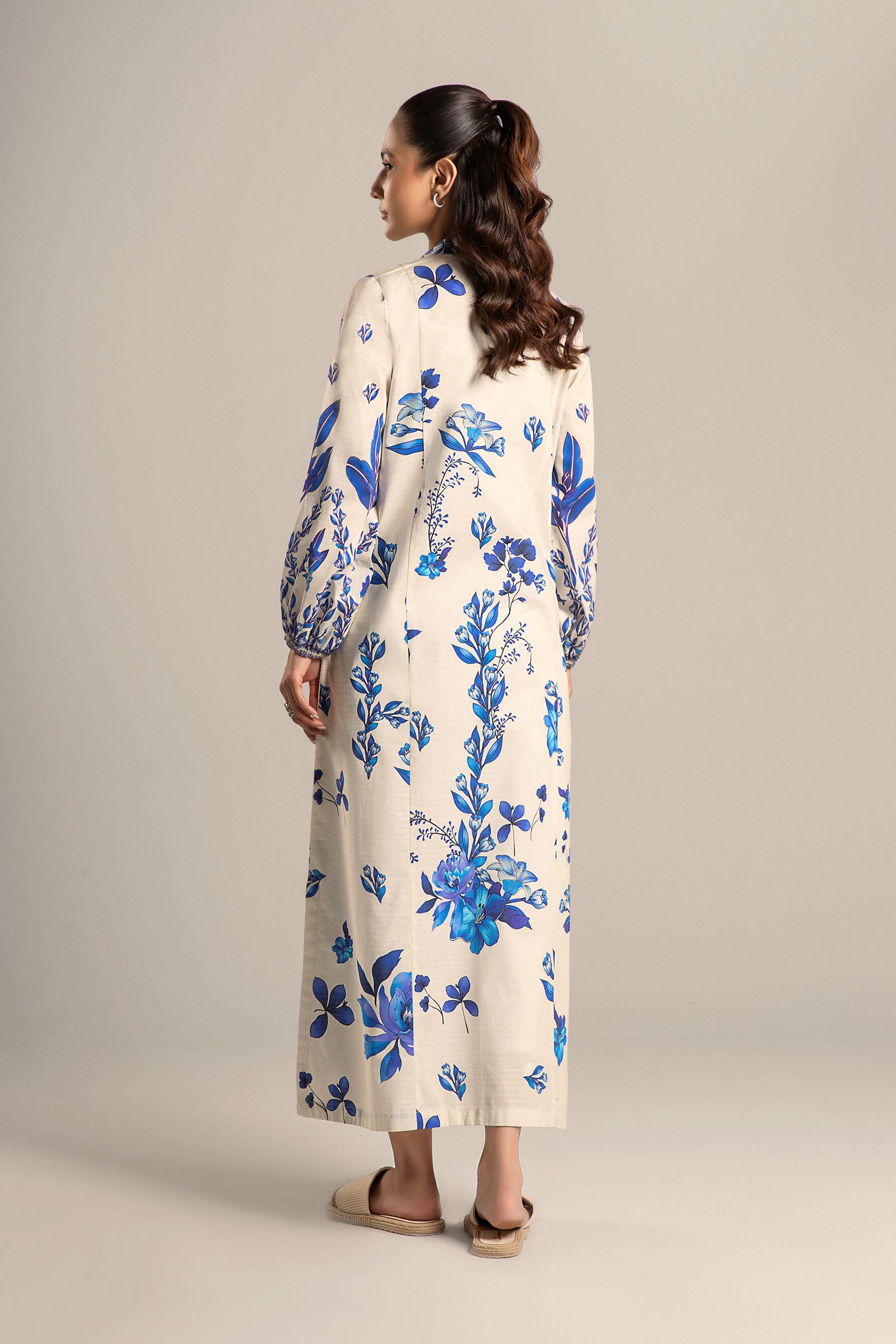 Printed Self Pinstripe Tunic