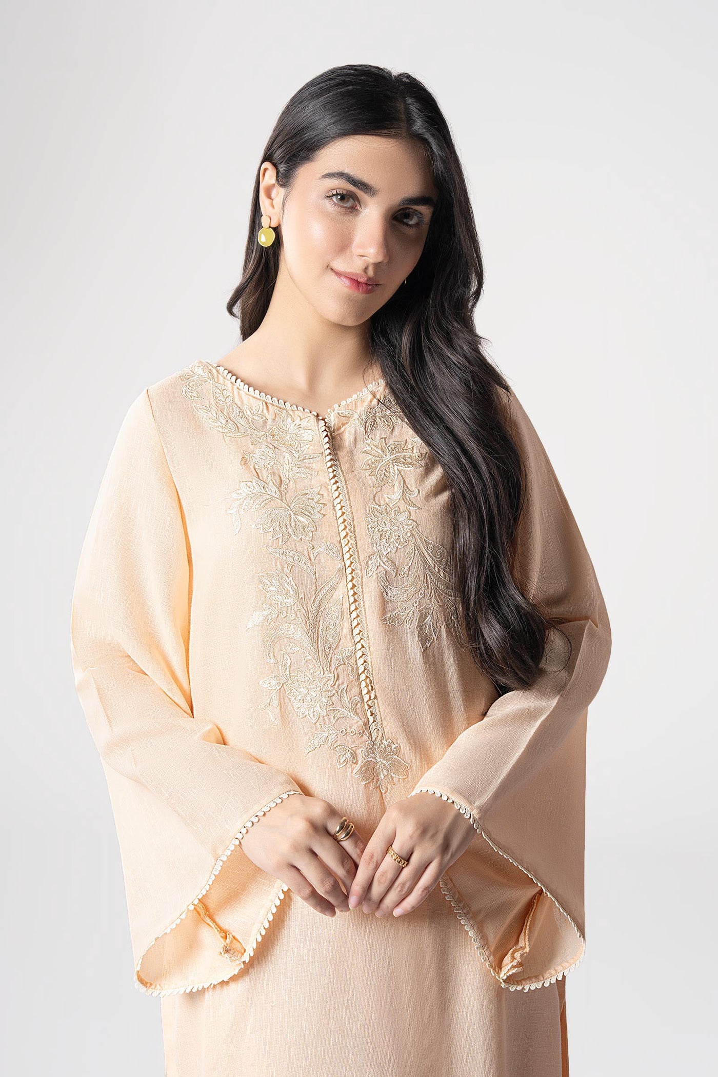 2 Pc Embroidered Karandi Suit | MB-CS25-88-A
