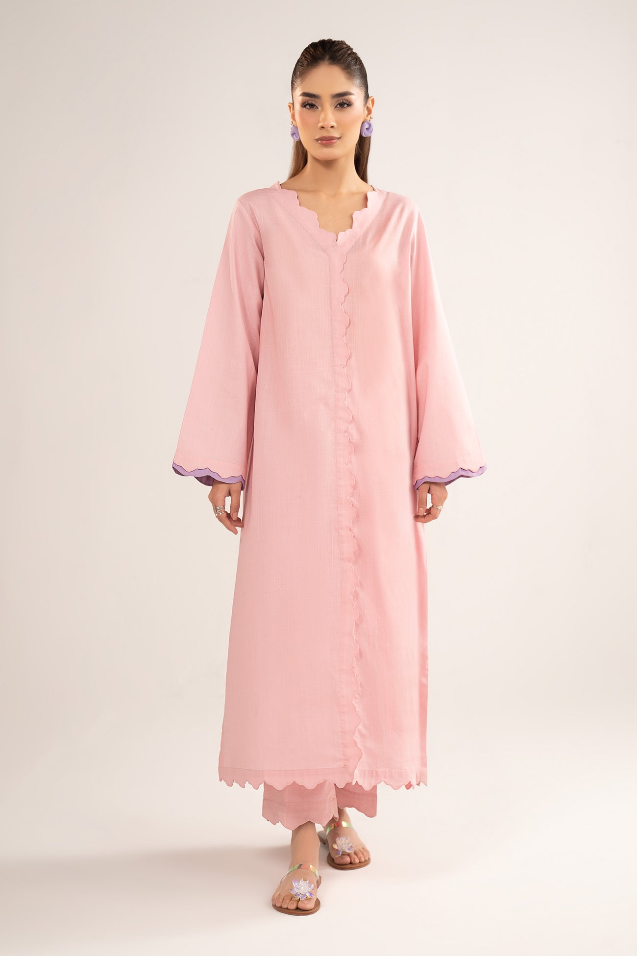 2 Pc Dyed Crosshatch Suit