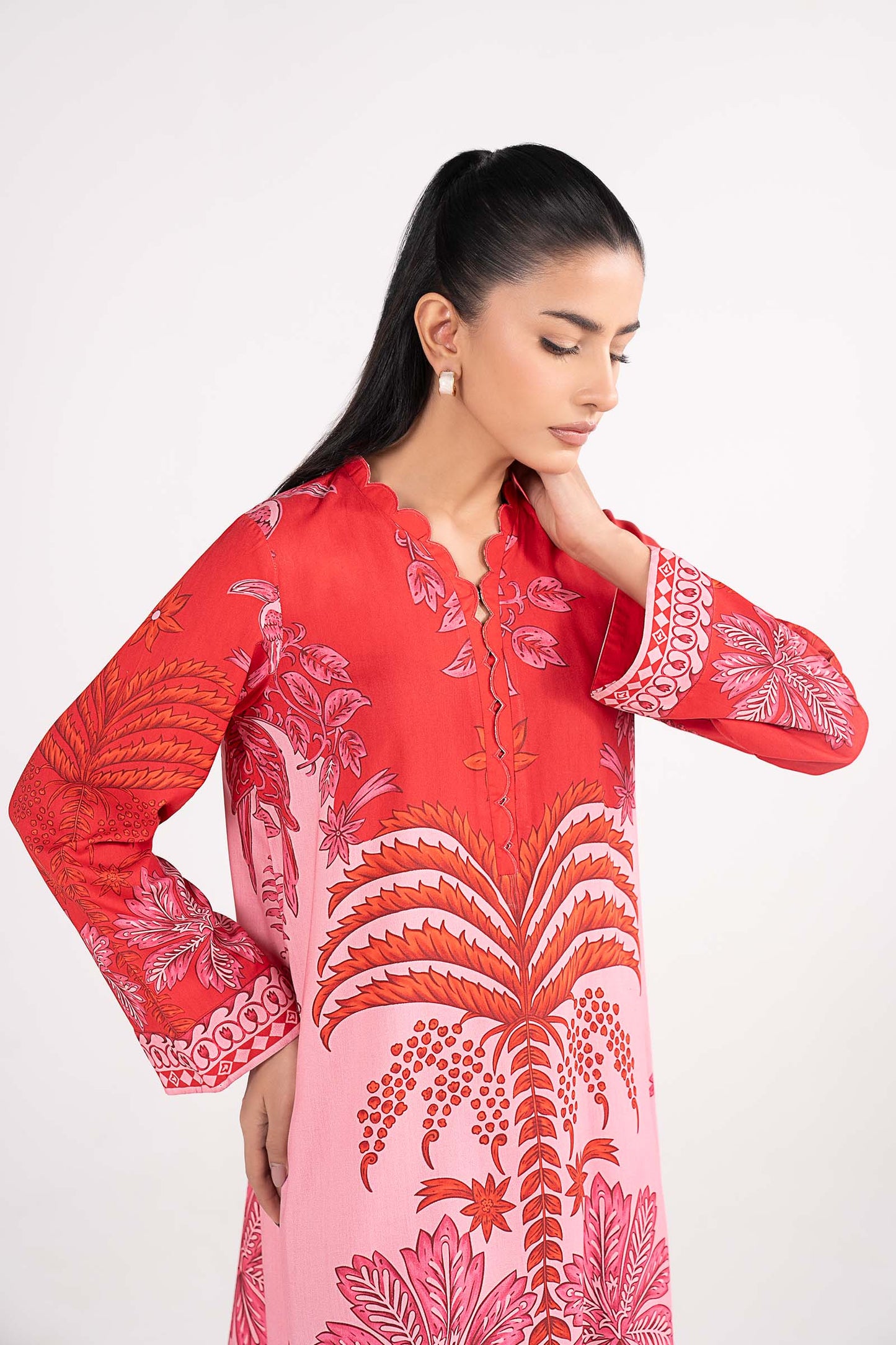 2 Pc Printed Lawn Suit