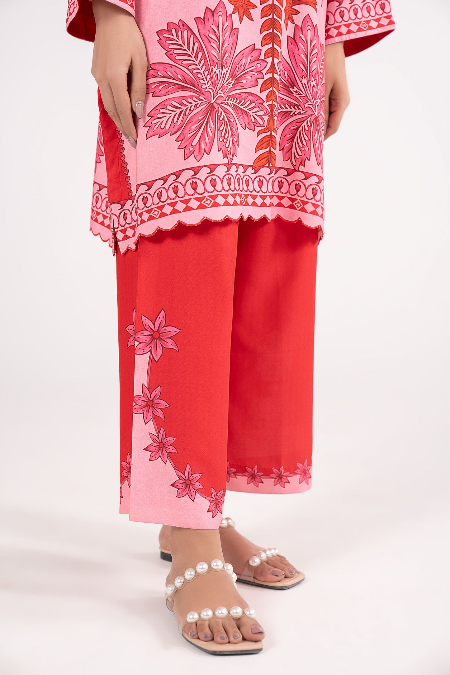 2 Pc Printed Lawn Suit