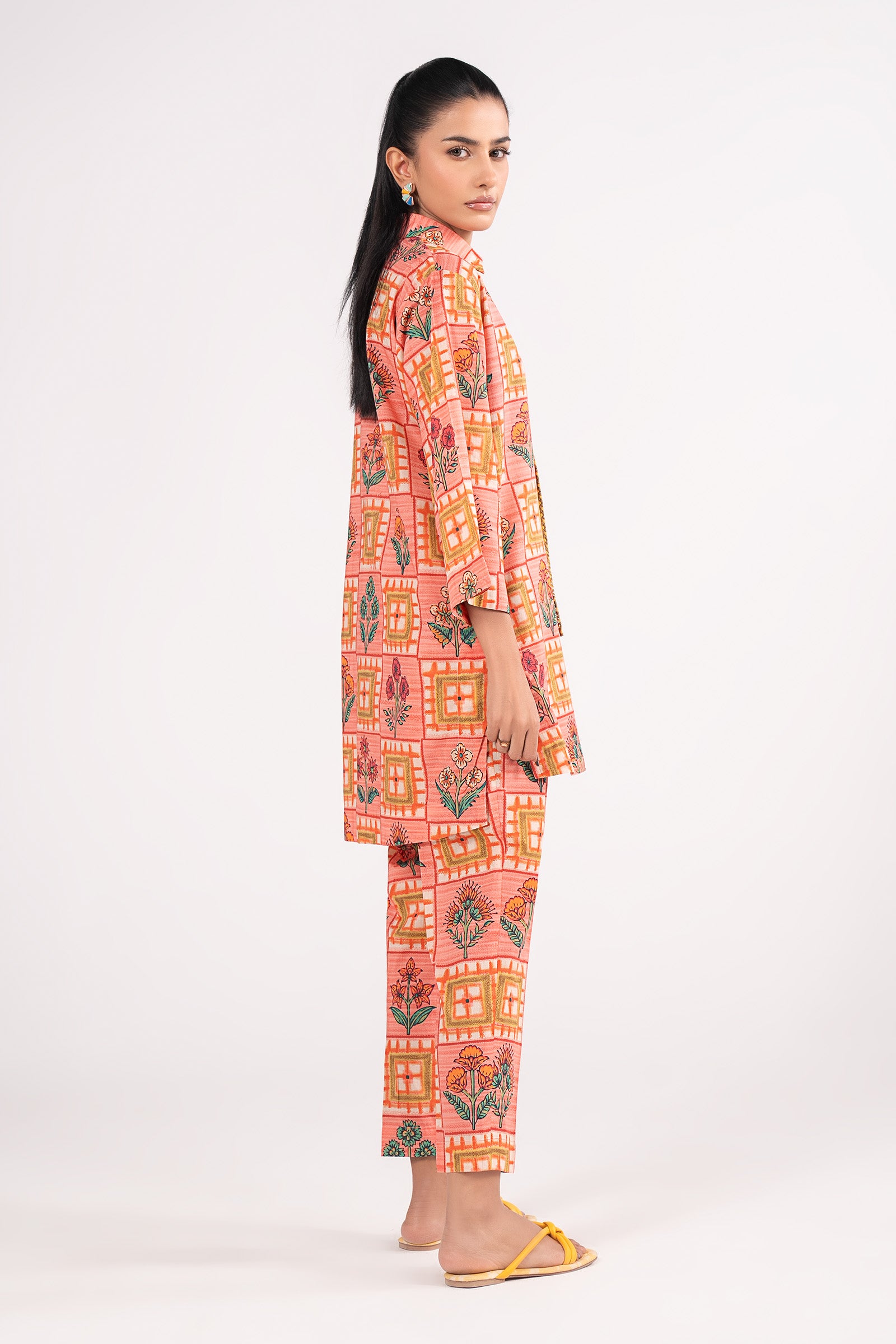 2 Pc Printed Lawn Suit