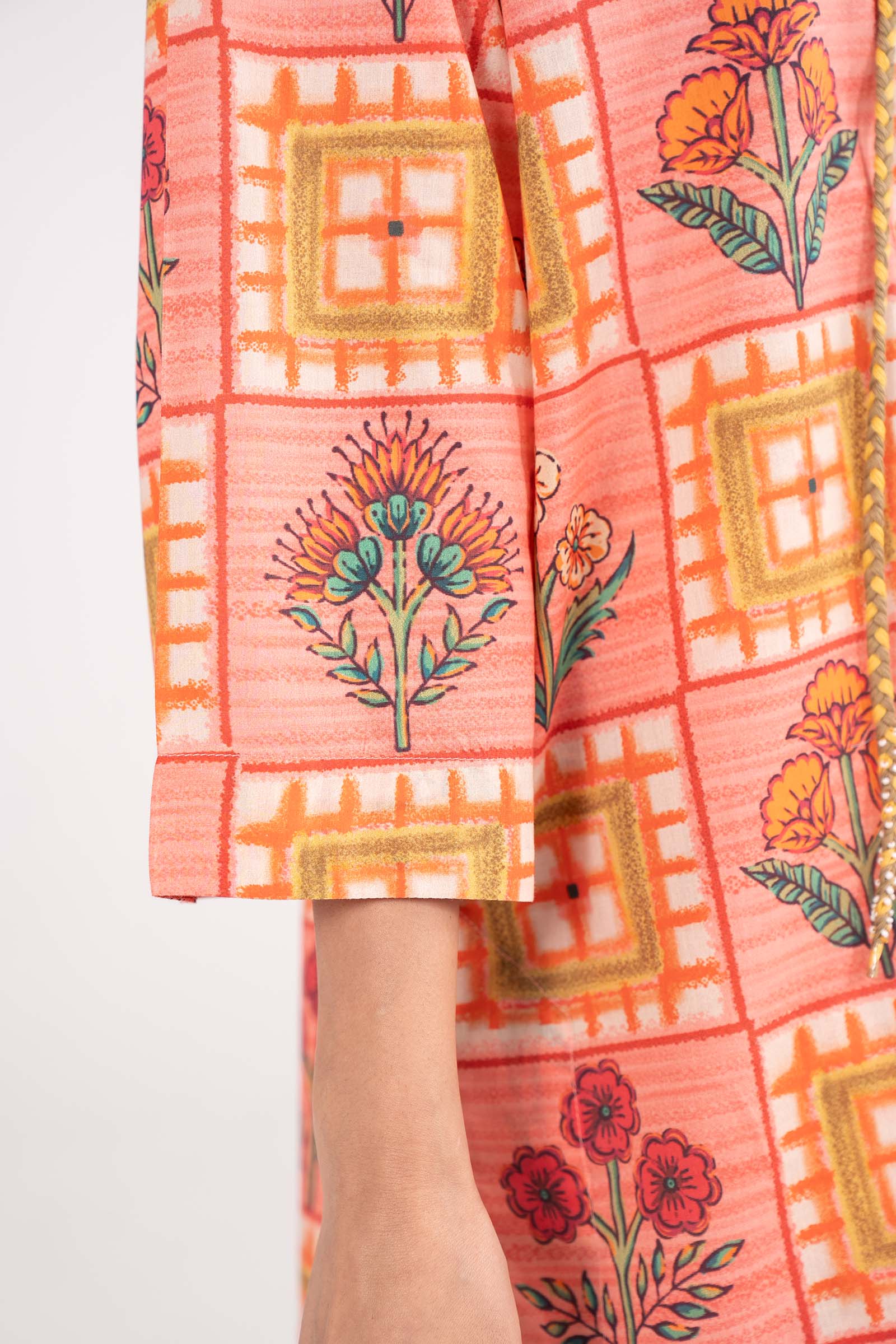 2 Pc Printed Lawn Suit