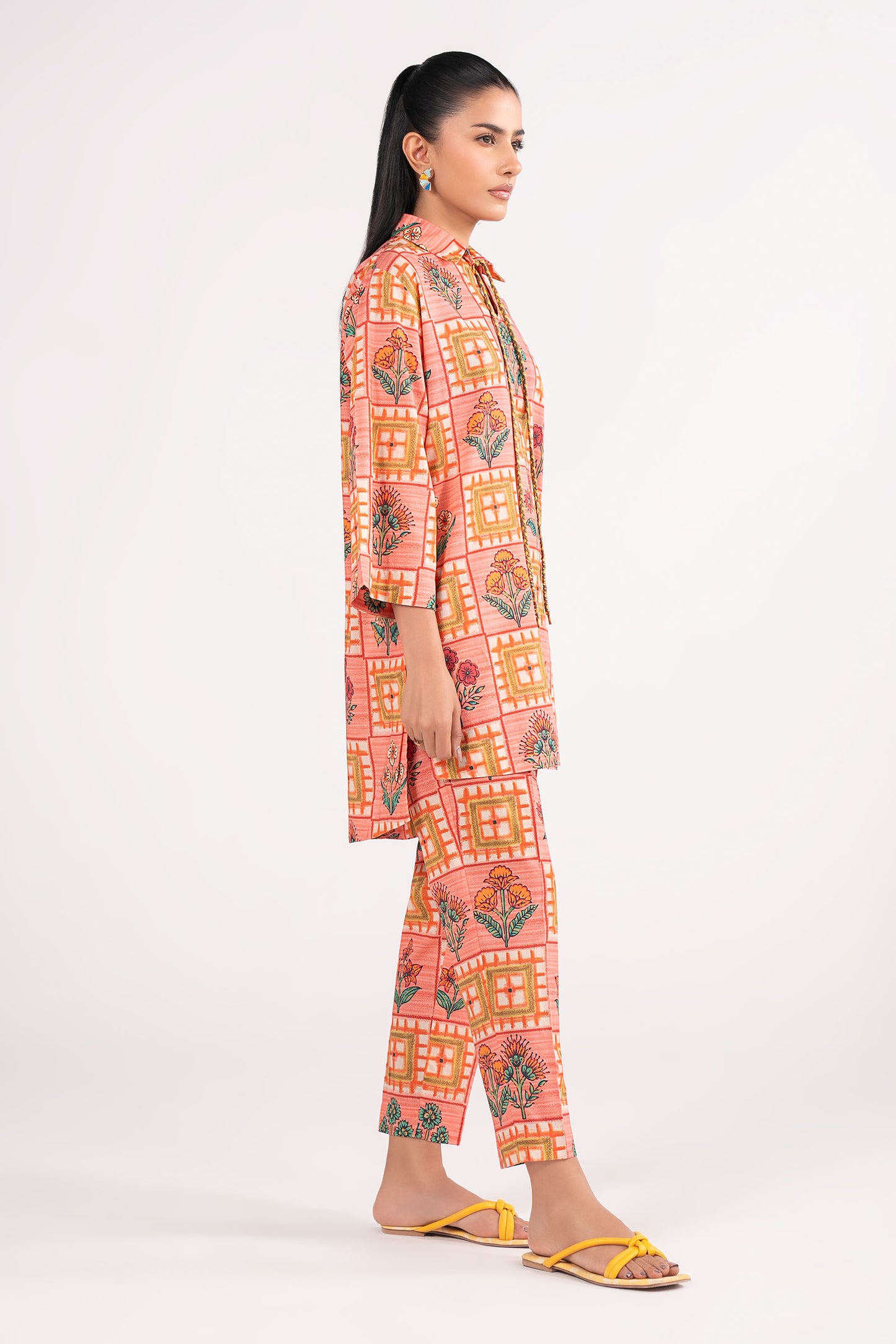 2 Pc Printed Lawn Suit