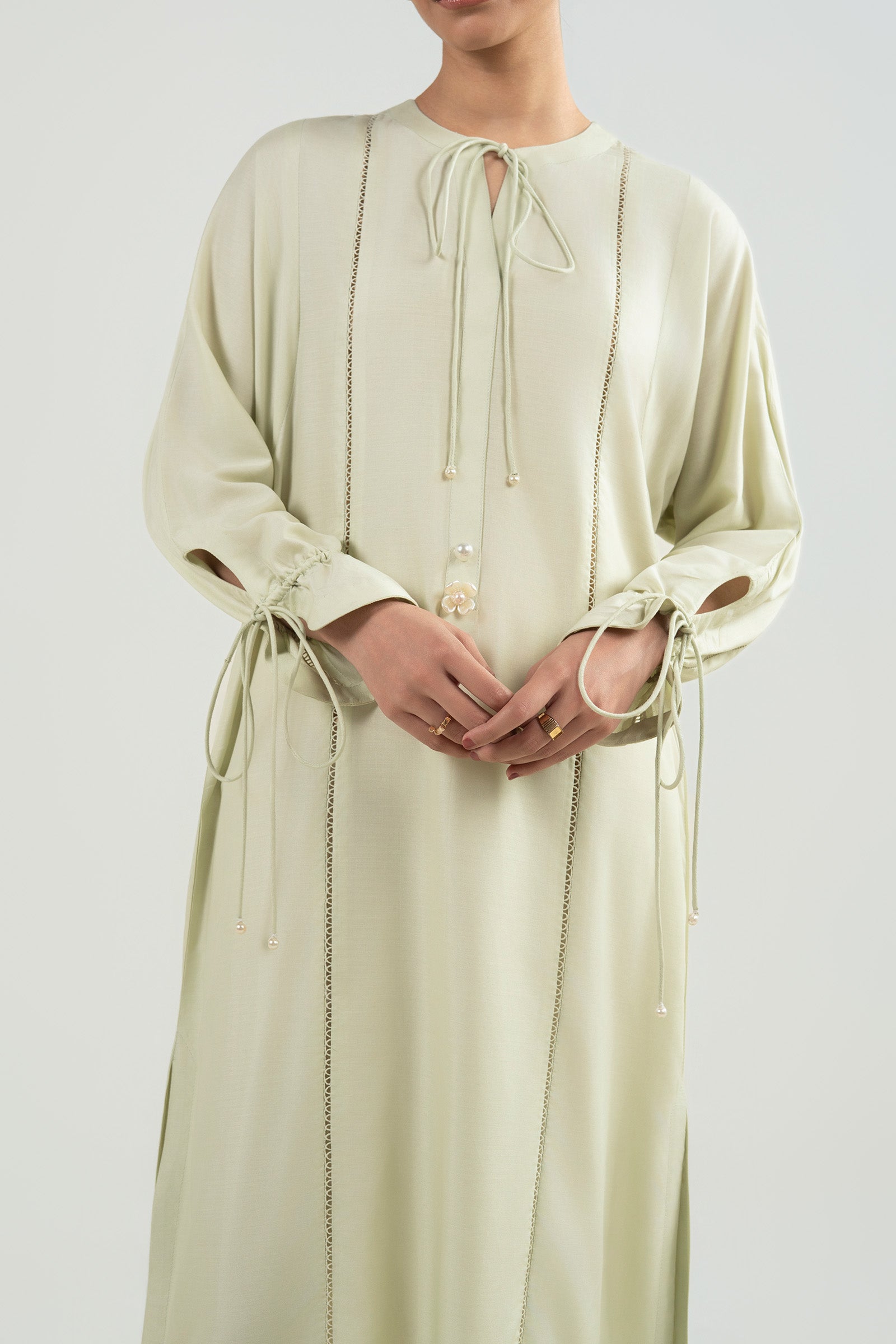 Dyed Slub Lawn Shirt