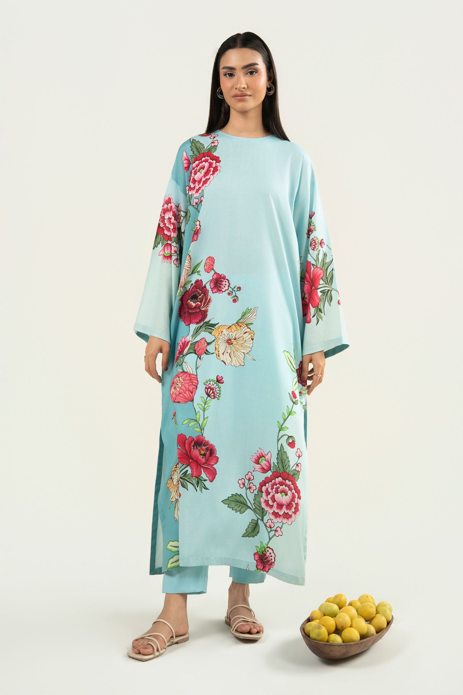 Printed Arabic Lawn Shirt