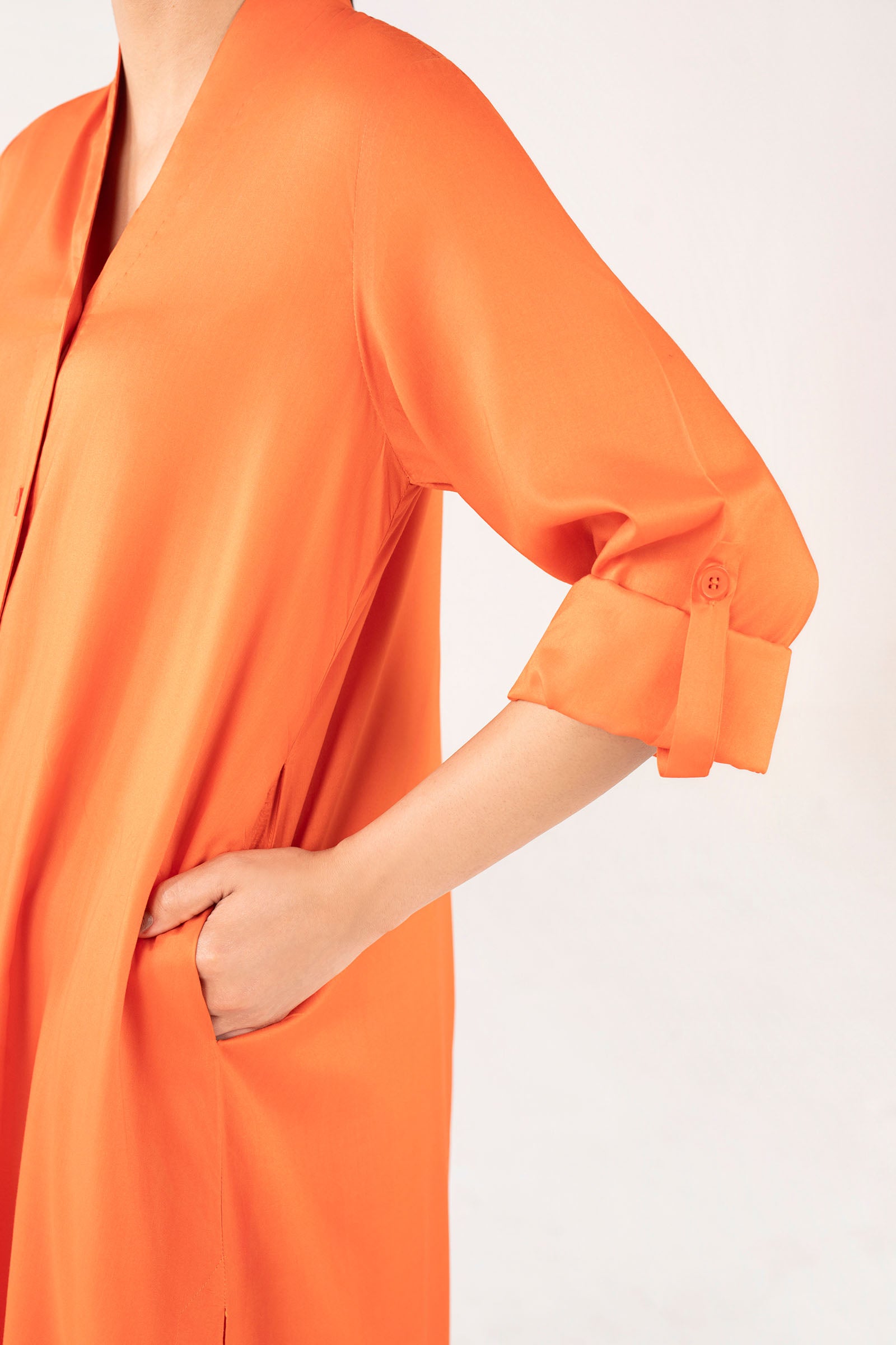 2 Pc Dyed Arabic Lawn Suit