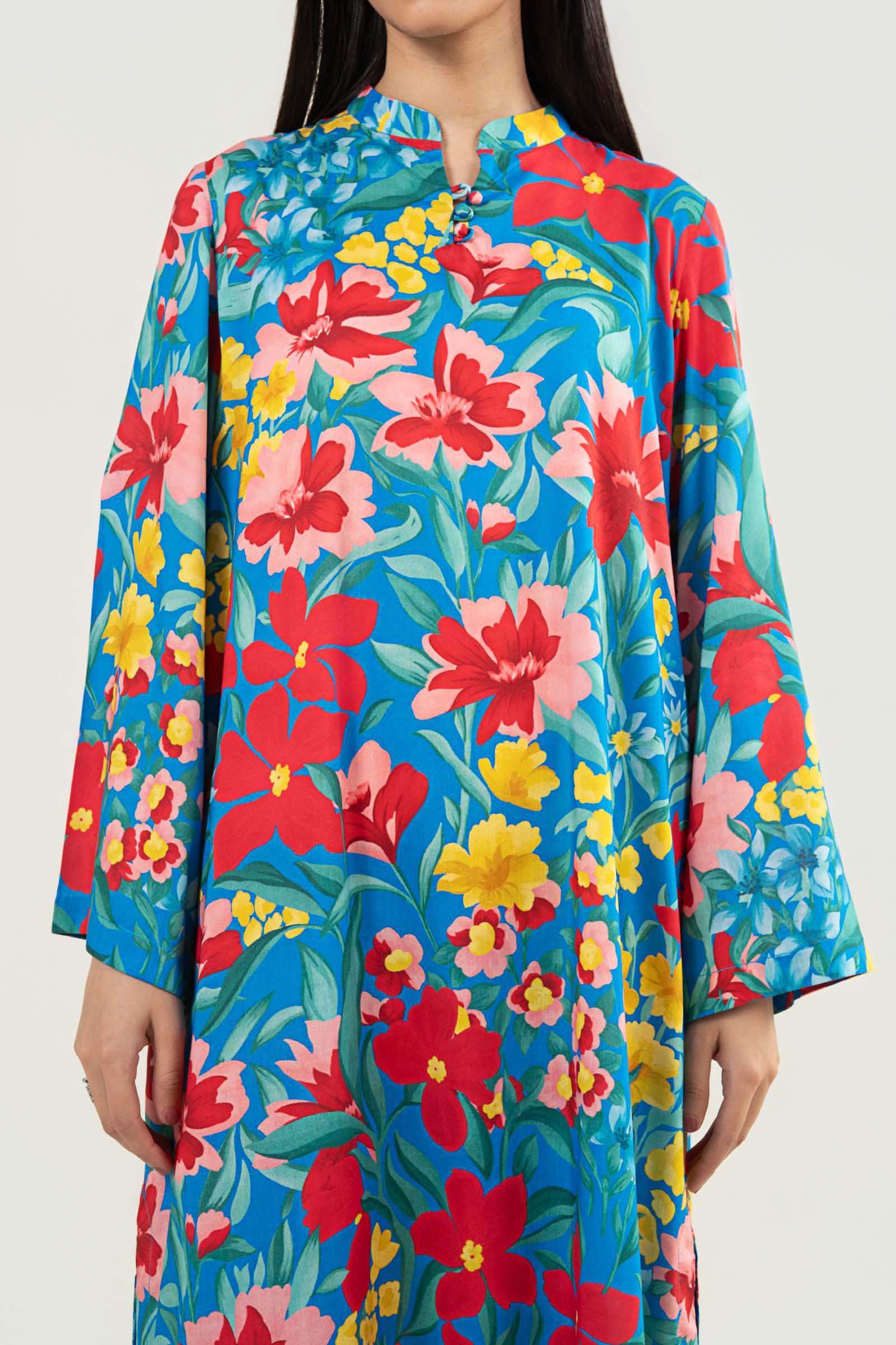 2 Pc Printed Arabic Lawn Suit