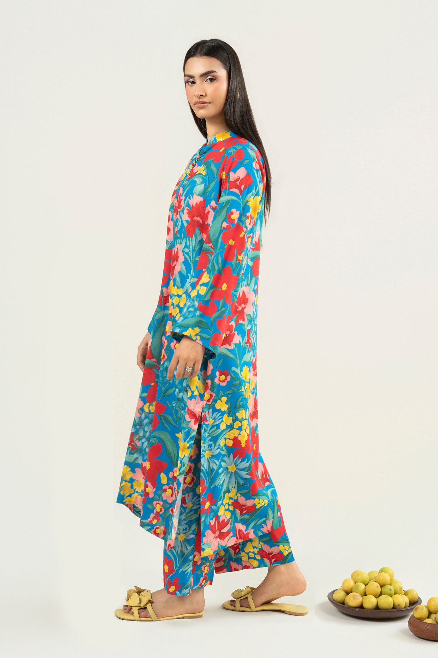 2 Pc Printed Arabic Lawn Suit