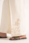 Embroidered Cambric Trouser