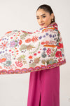 Printed Arabic Lawn Scarf