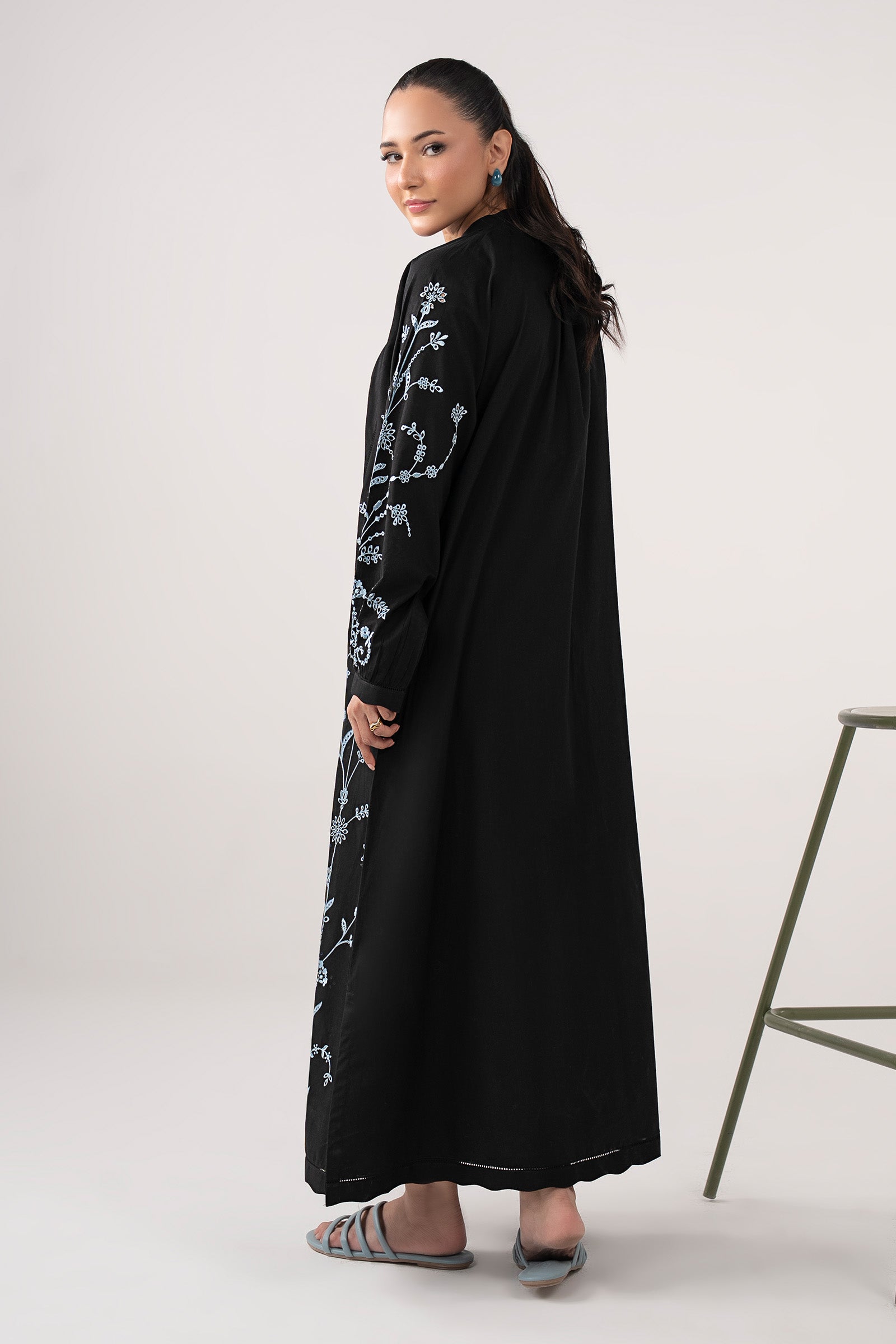 Embroidered Lawn Dress