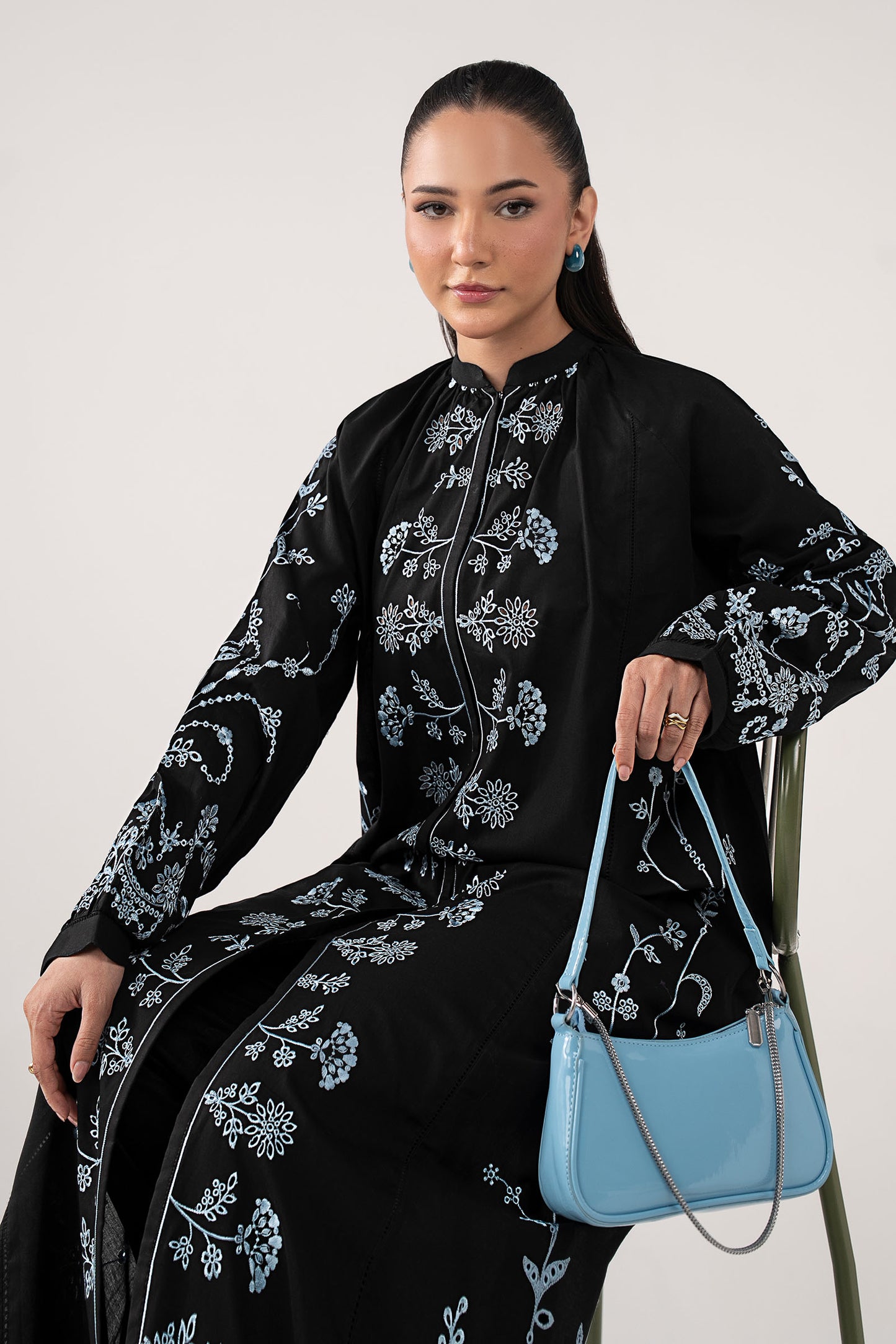 Embroidered Lawn Dress