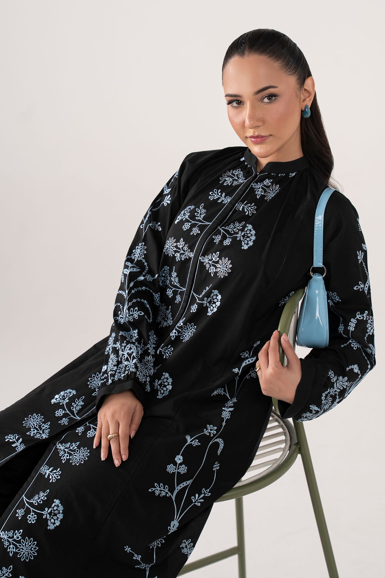 Embroidered Lawn Dress