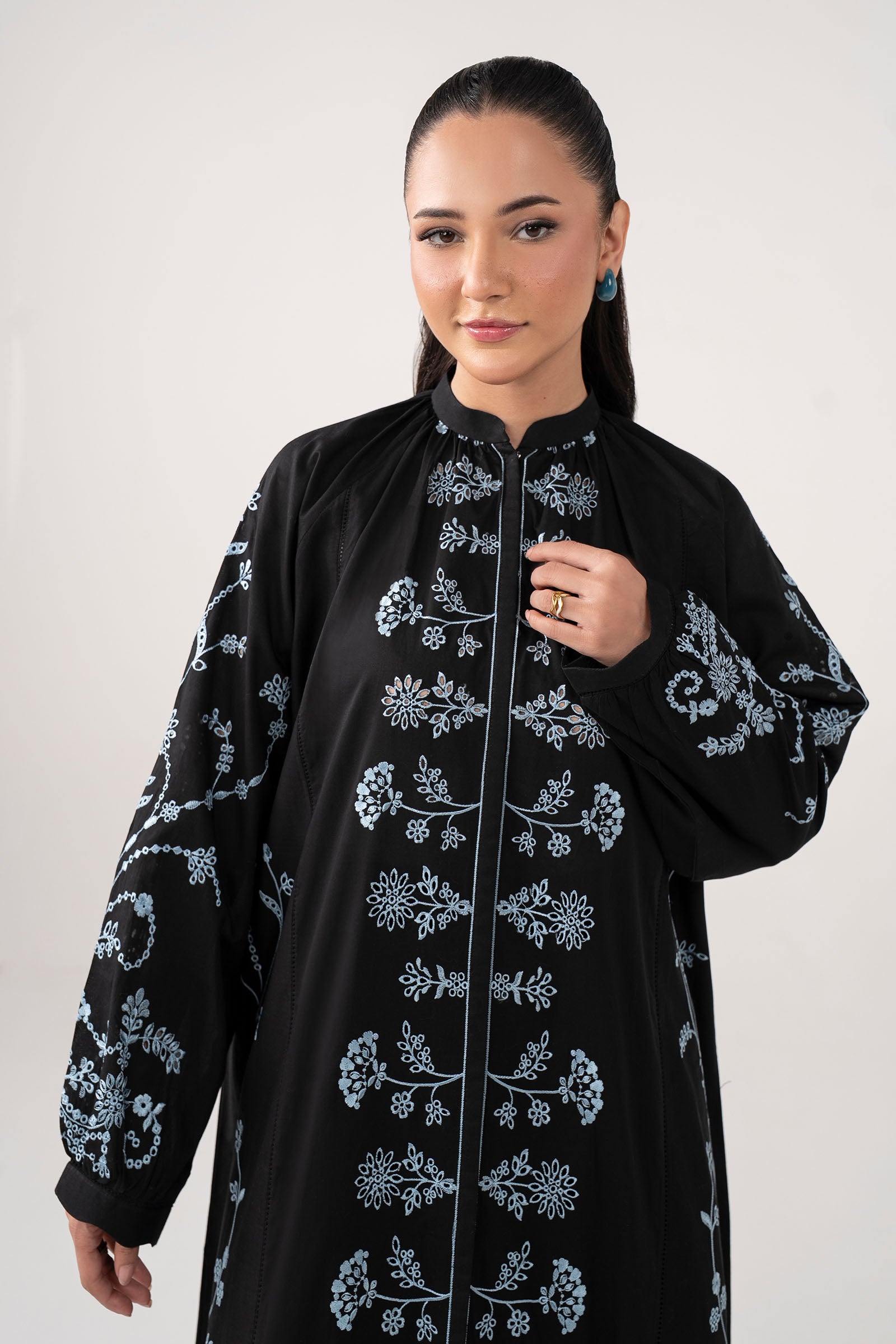 Embroidered Lawn Dress