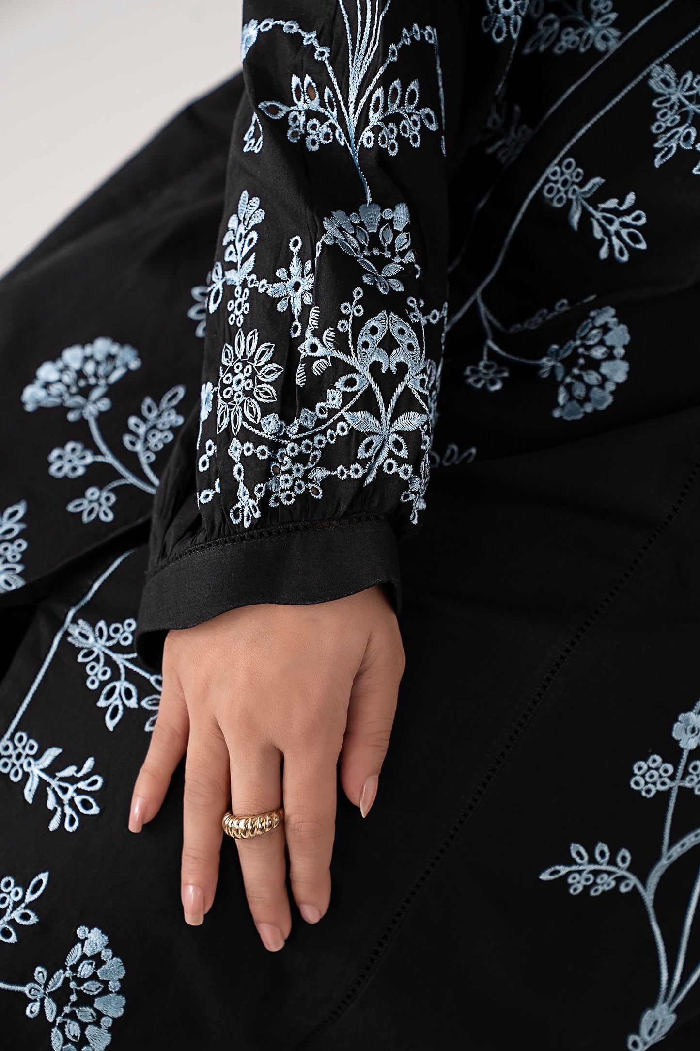 Embroidered Lawn Dress