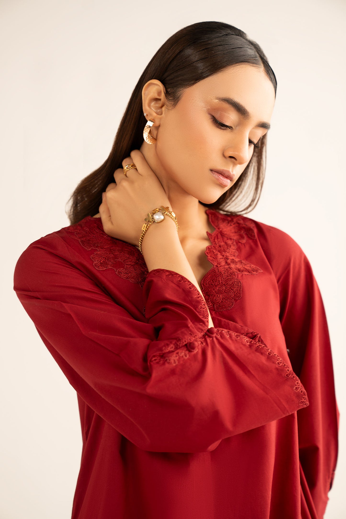 Embroidered Lawn Shirt