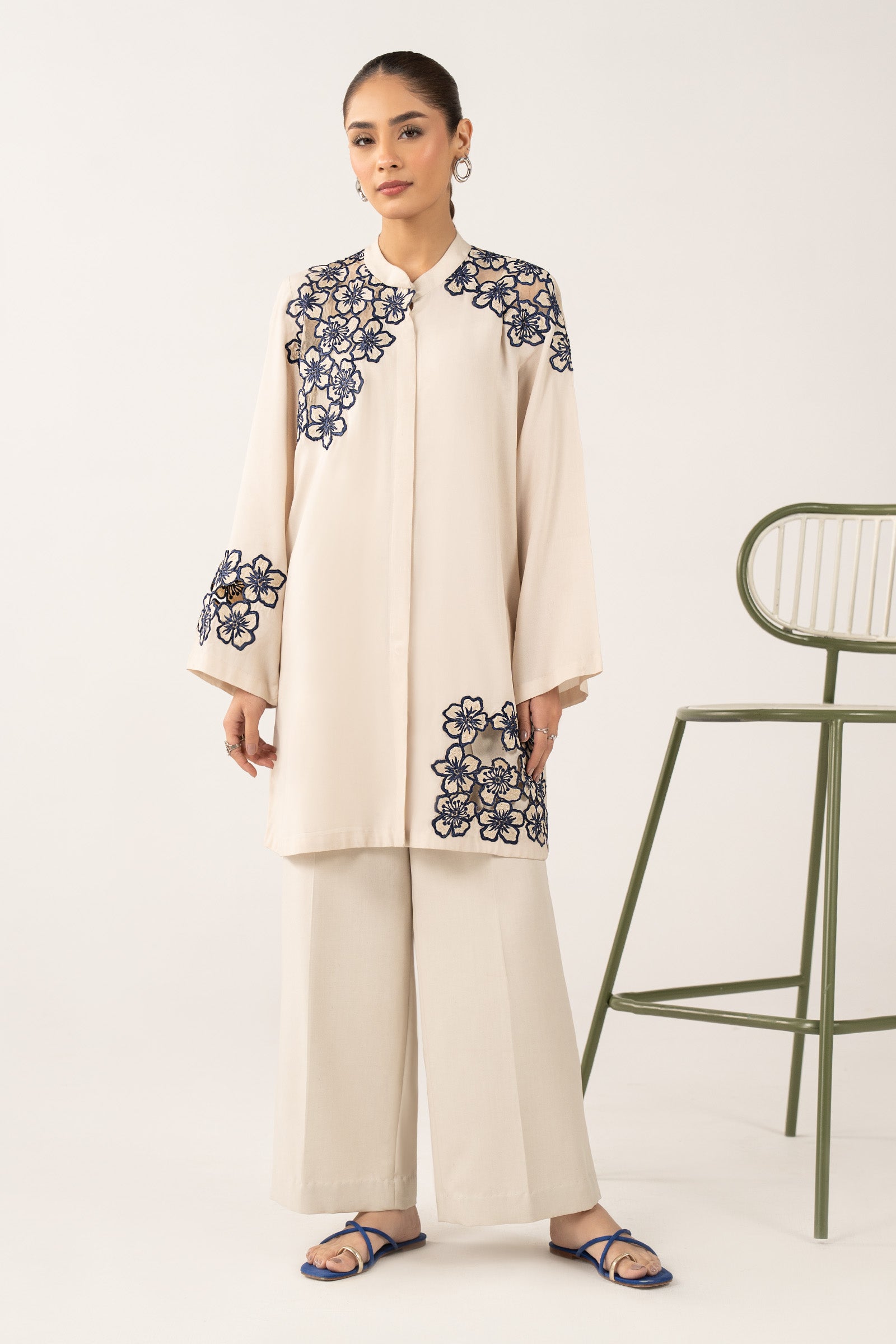 Embroidered Lawn Shirt