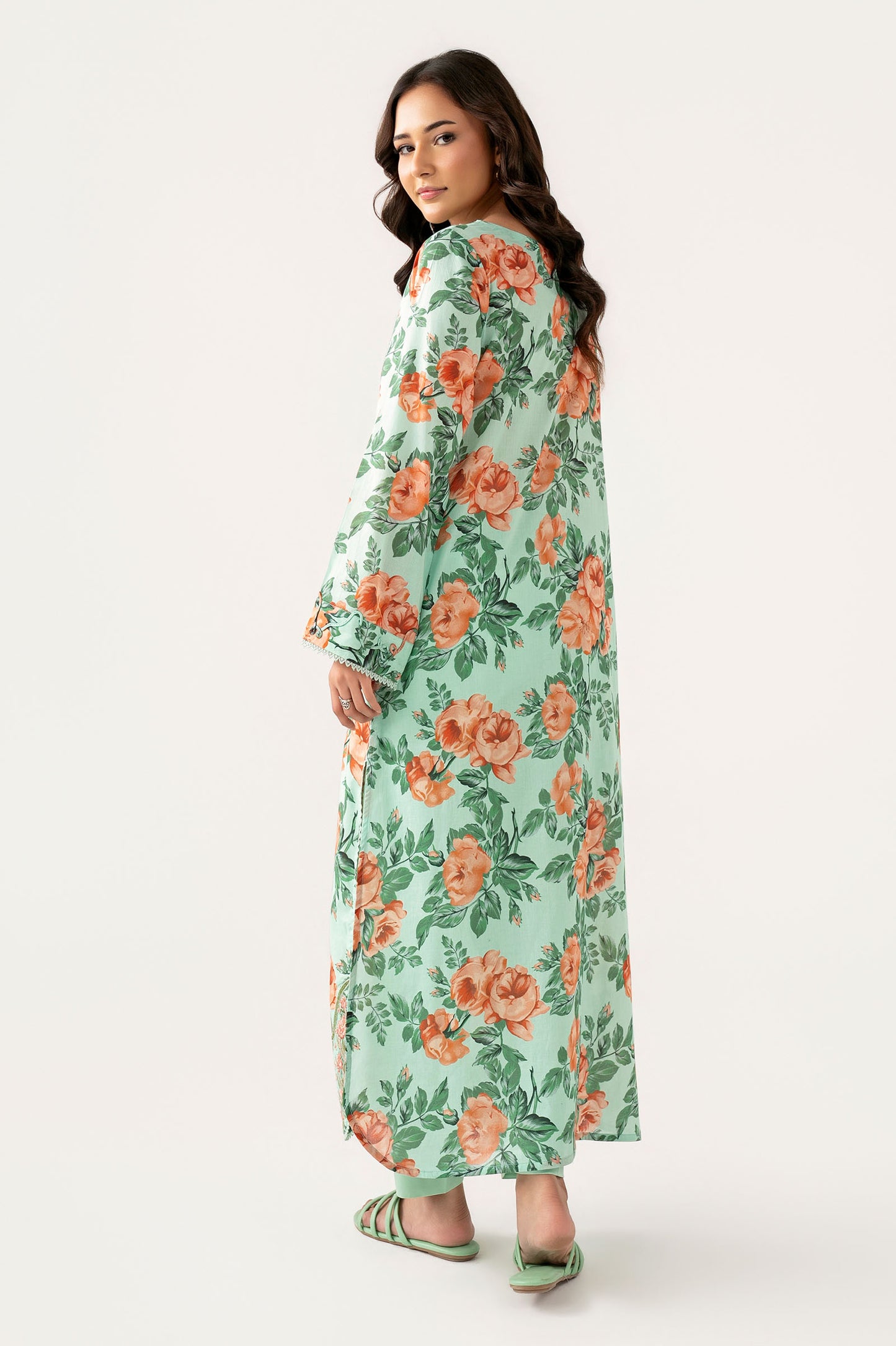 Embroidered Lawn Shirt