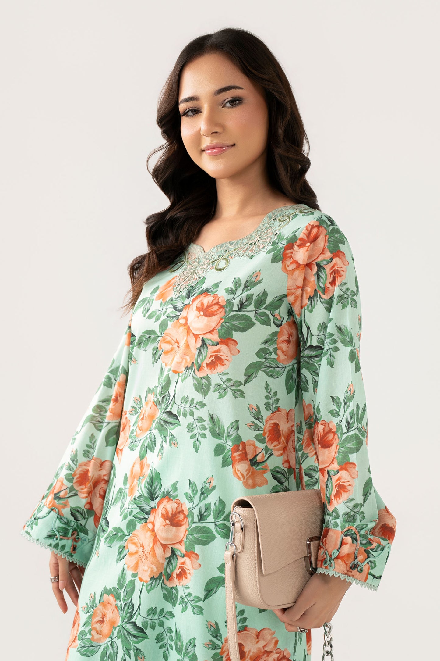 Embroidered Lawn Shirt