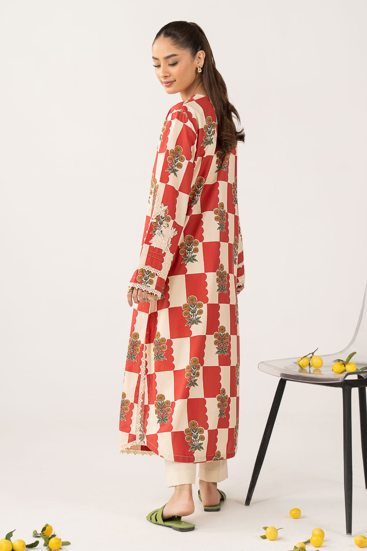 Embroidered Cambric Shirt