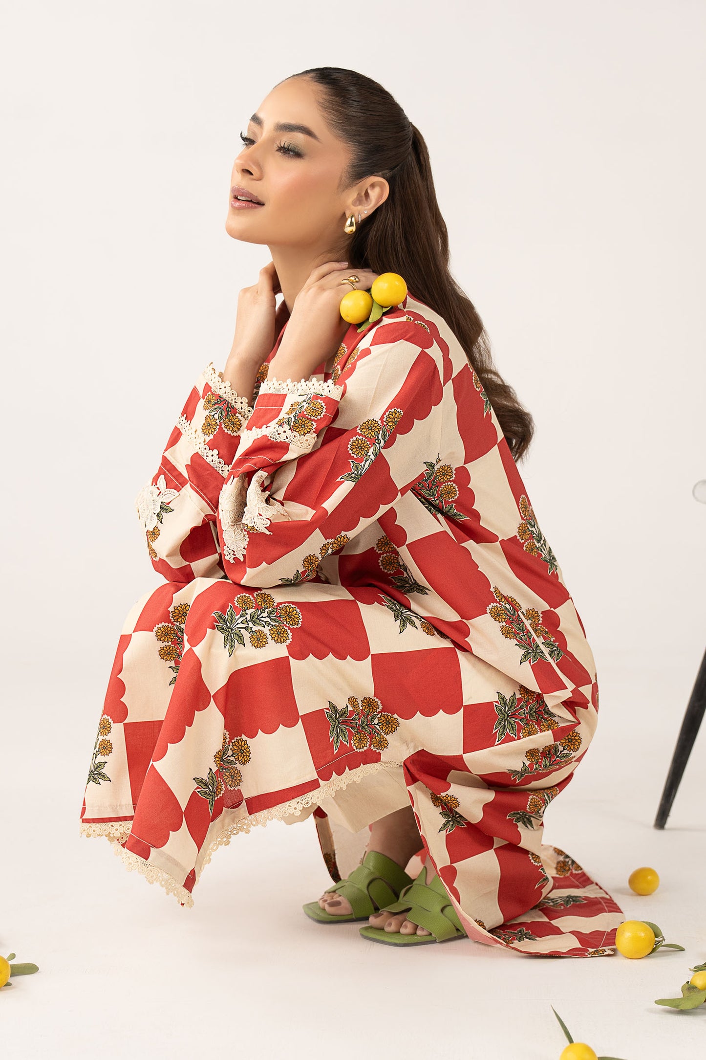 Embroidered Cambric Shirt