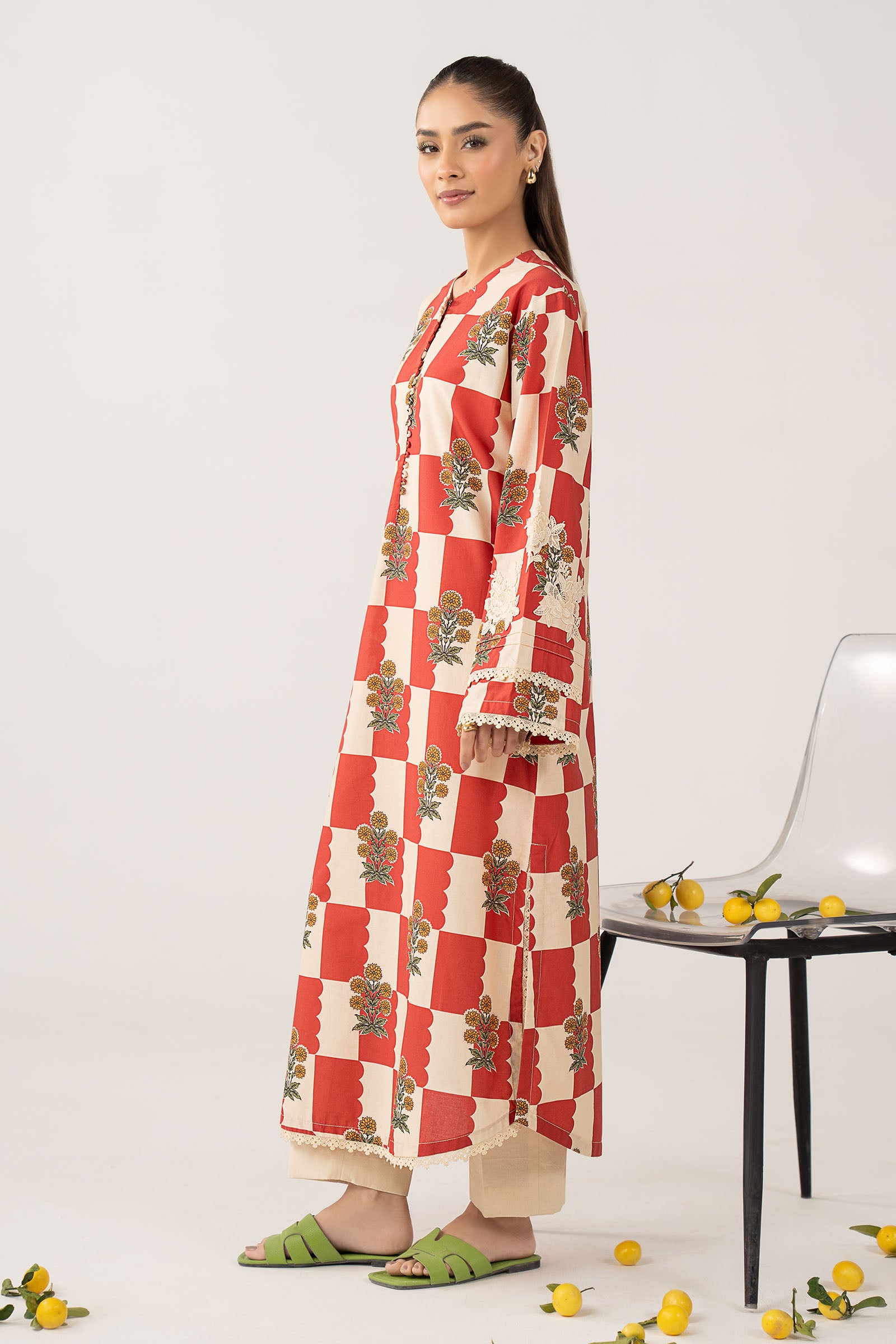 Embroidered Cambric Shirt