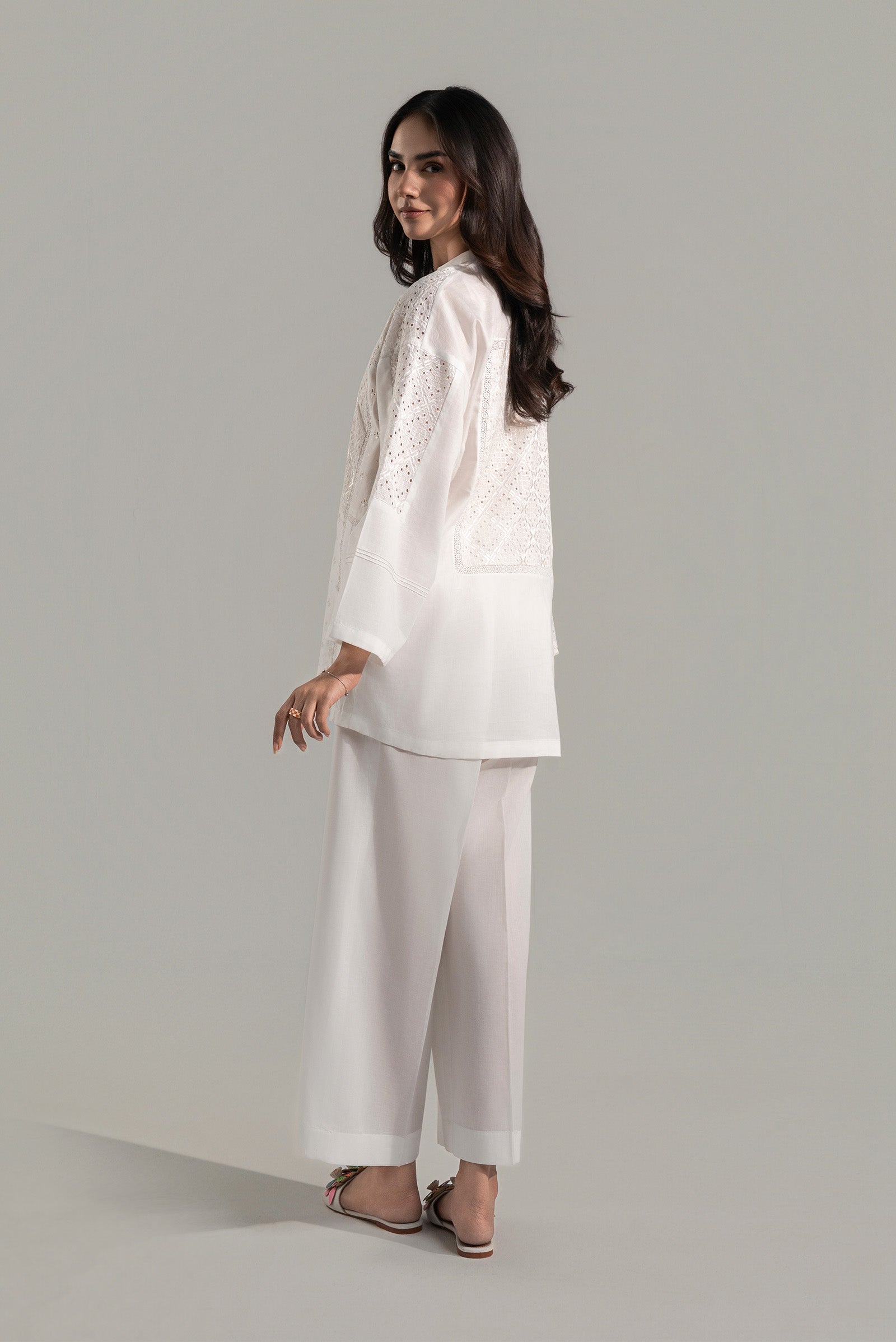 2 Pc Embroidered Lawn Suit