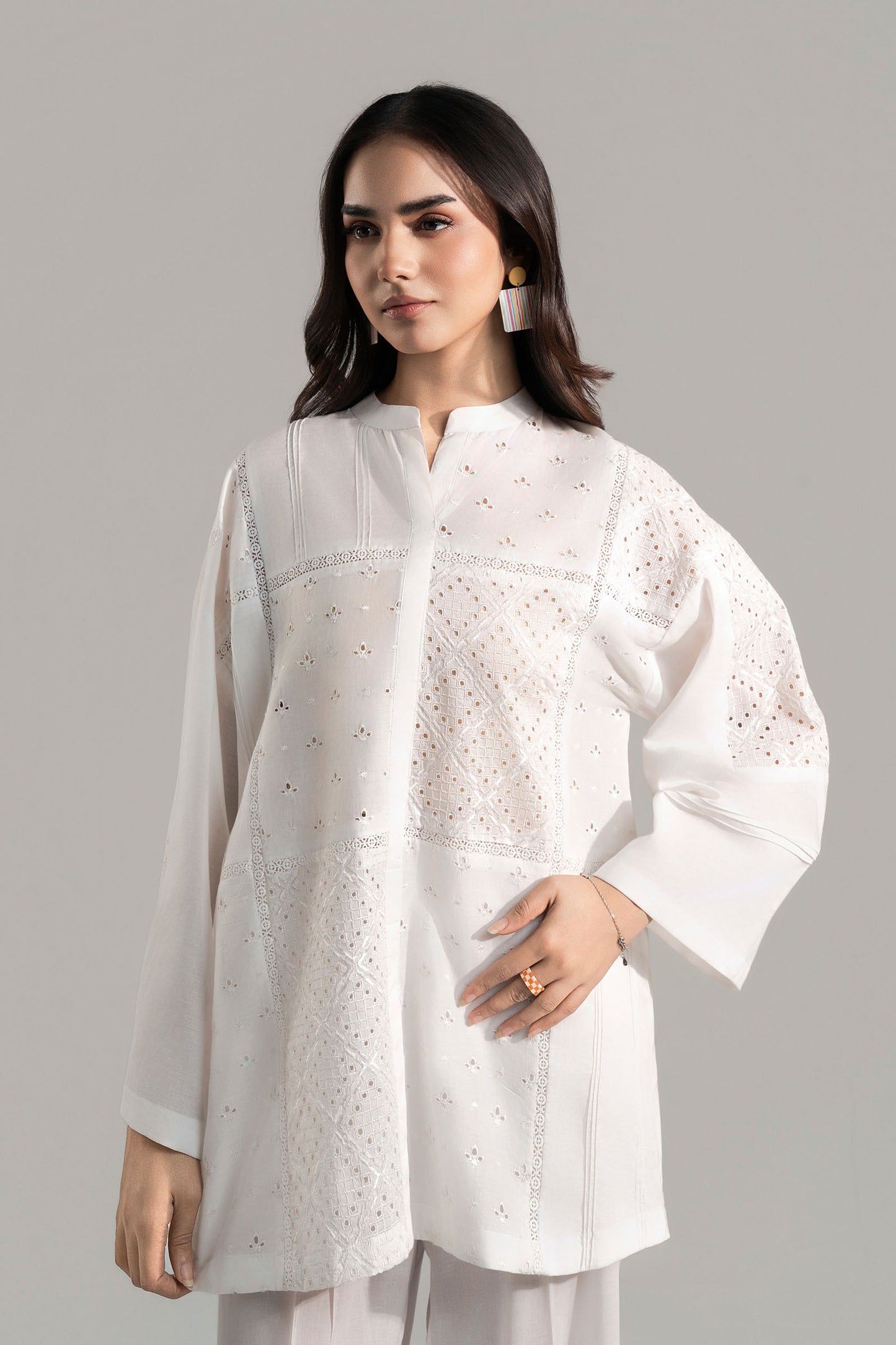 2 Pc Embroidered Lawn Suit