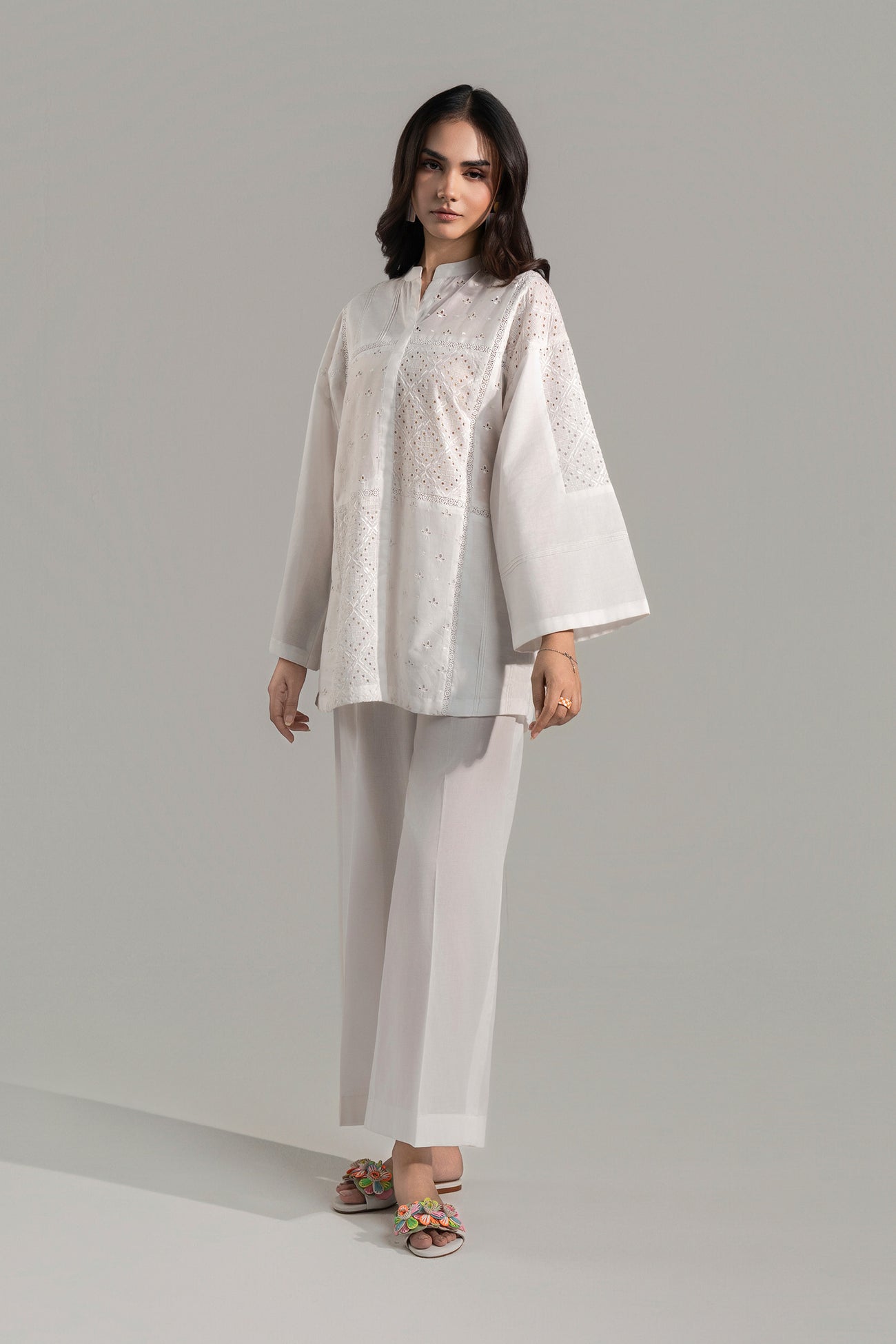 2 Pc Embroidered Lawn Suit