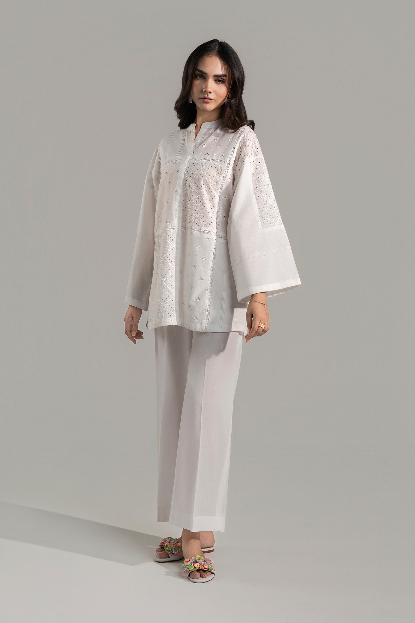 2 Pc Embroidered Lawn Suit