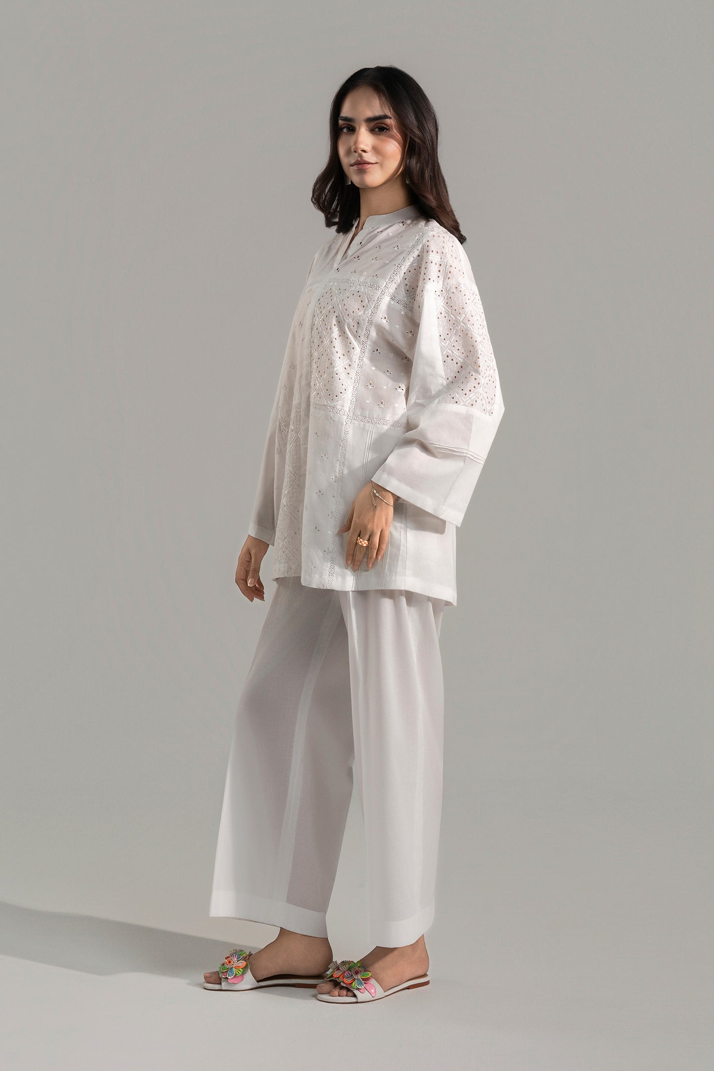 2 Pc Embroidered Lawn Suit